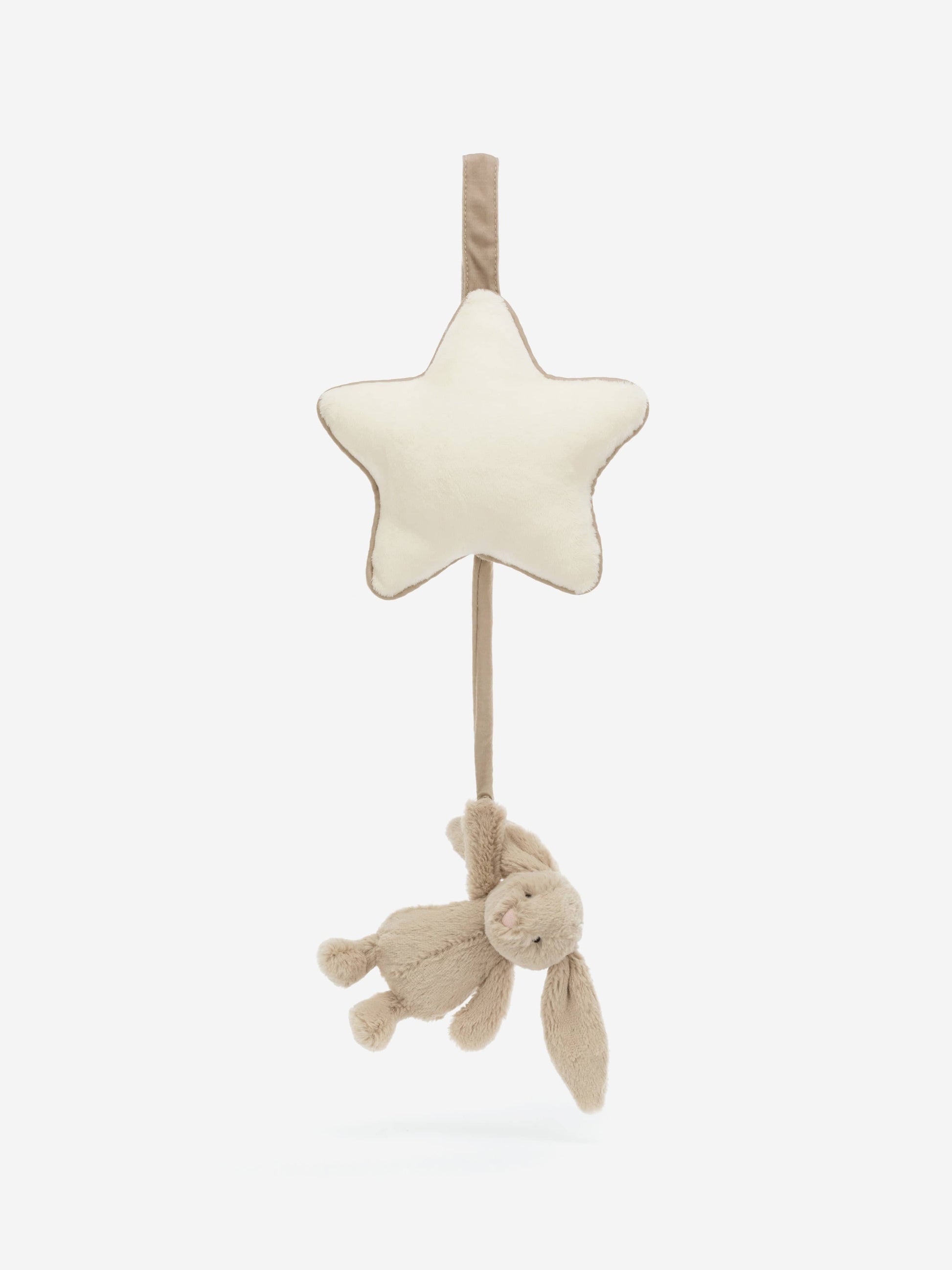 Jellycat Bashful Beige Bunny Musical Pull in Beige (30 CM) Childsplay Clothing