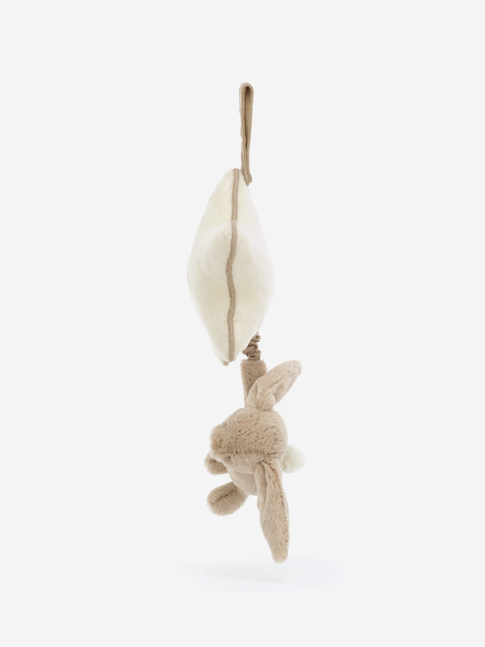 Jellycat Bashful Beige Bunny Musical Pull in Beige (30 CM) Childsplay Clothing