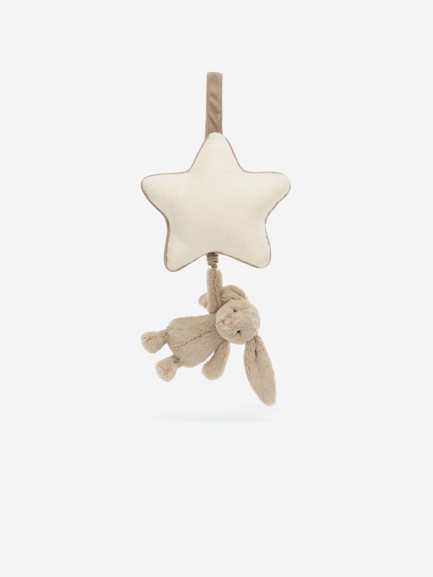 Jellycat Bashful Beige Bunny Musical Pull in Beige (30 CM) Childsplay Clothing