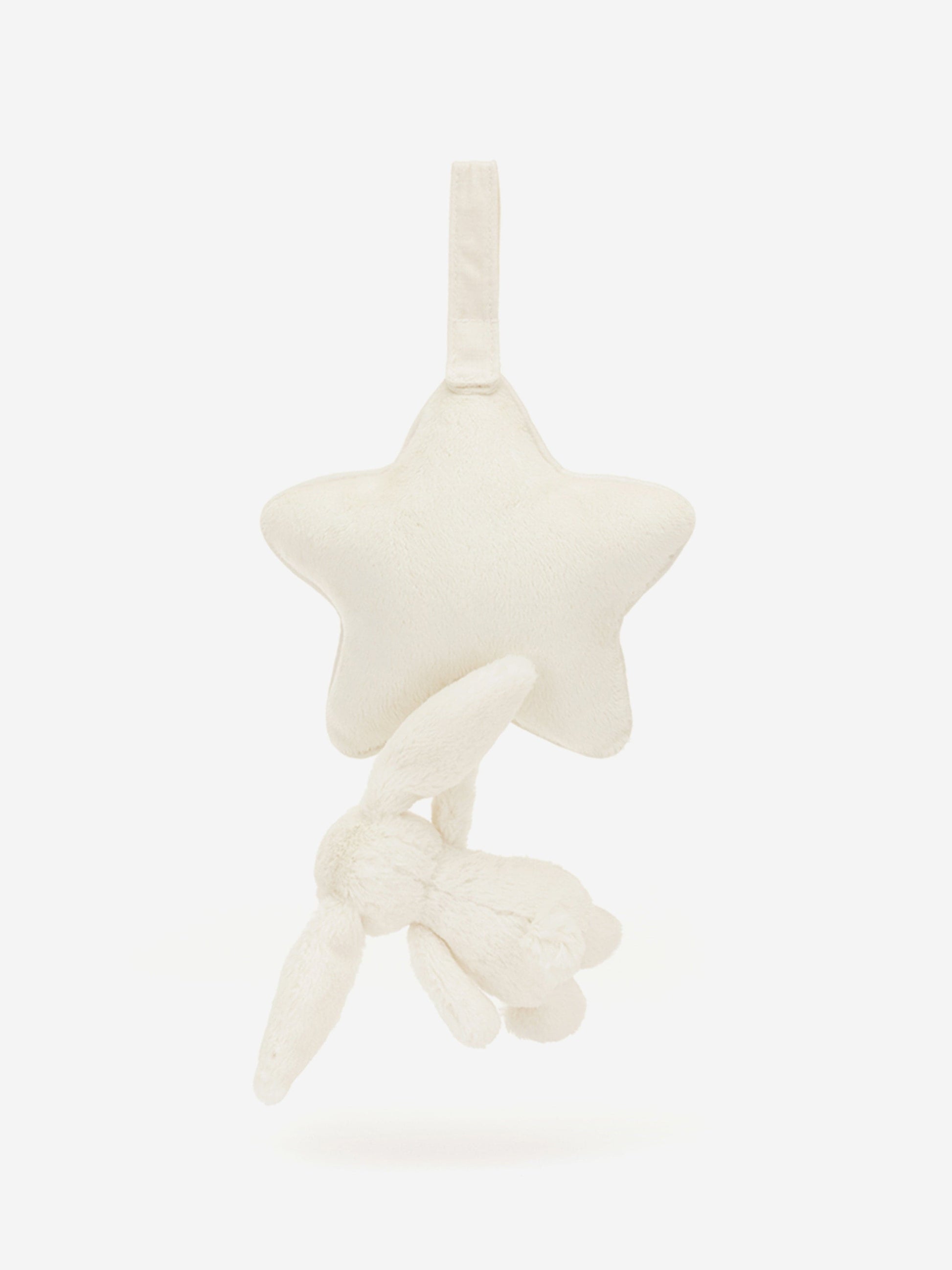 Jellycat Bashful Bunny Musical Pull in White (30 CM) Childsplay Clothing