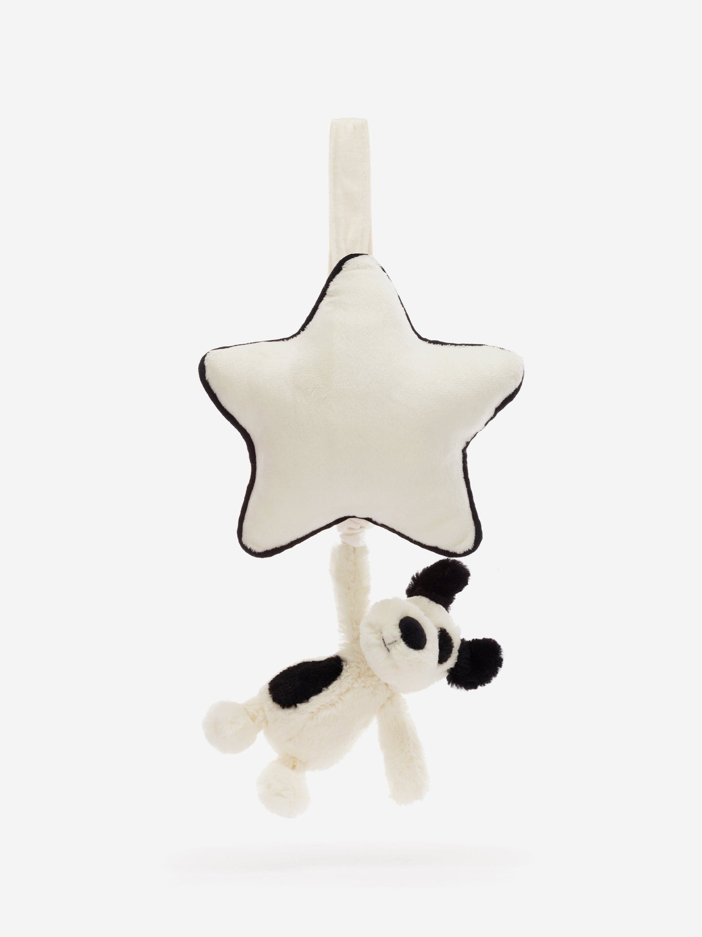 Jellycat Bashful Puppy Musical Pull in White (30 CM) Childsplay Clothing