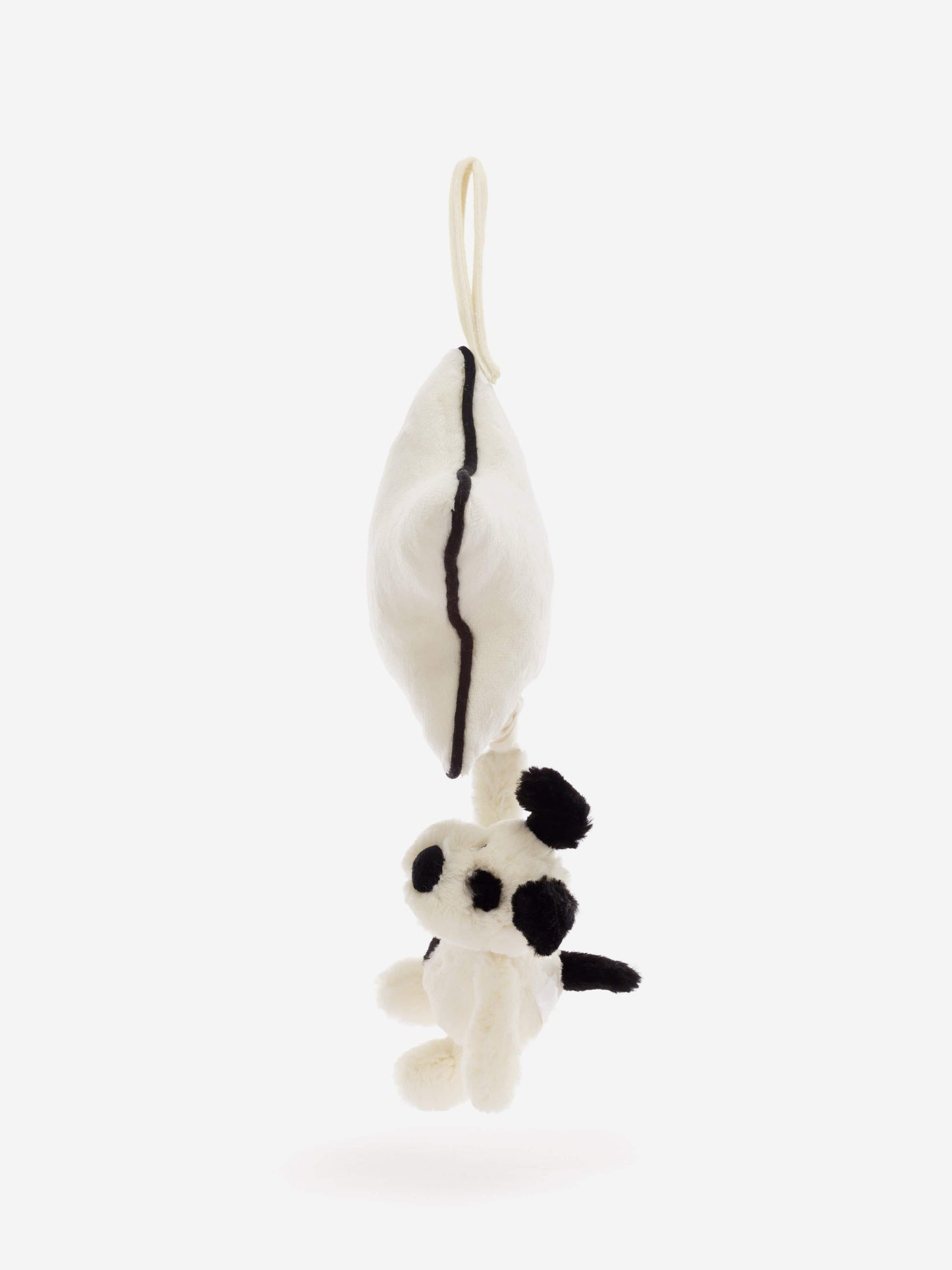 Jellycat Bashful Puppy Musical Pull in White (30 CM) Childsplay Clothing