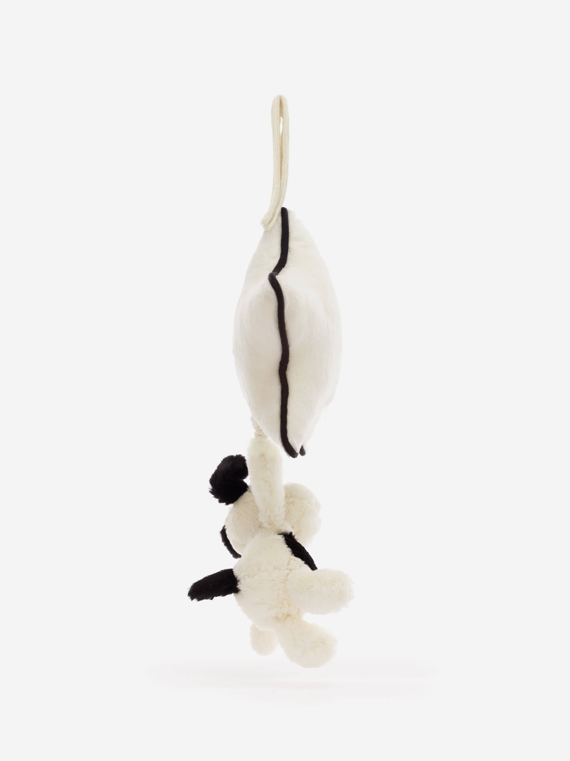 Jellycat Bashful Puppy Musical Pull in White (30 CM) Childsplay Clothing