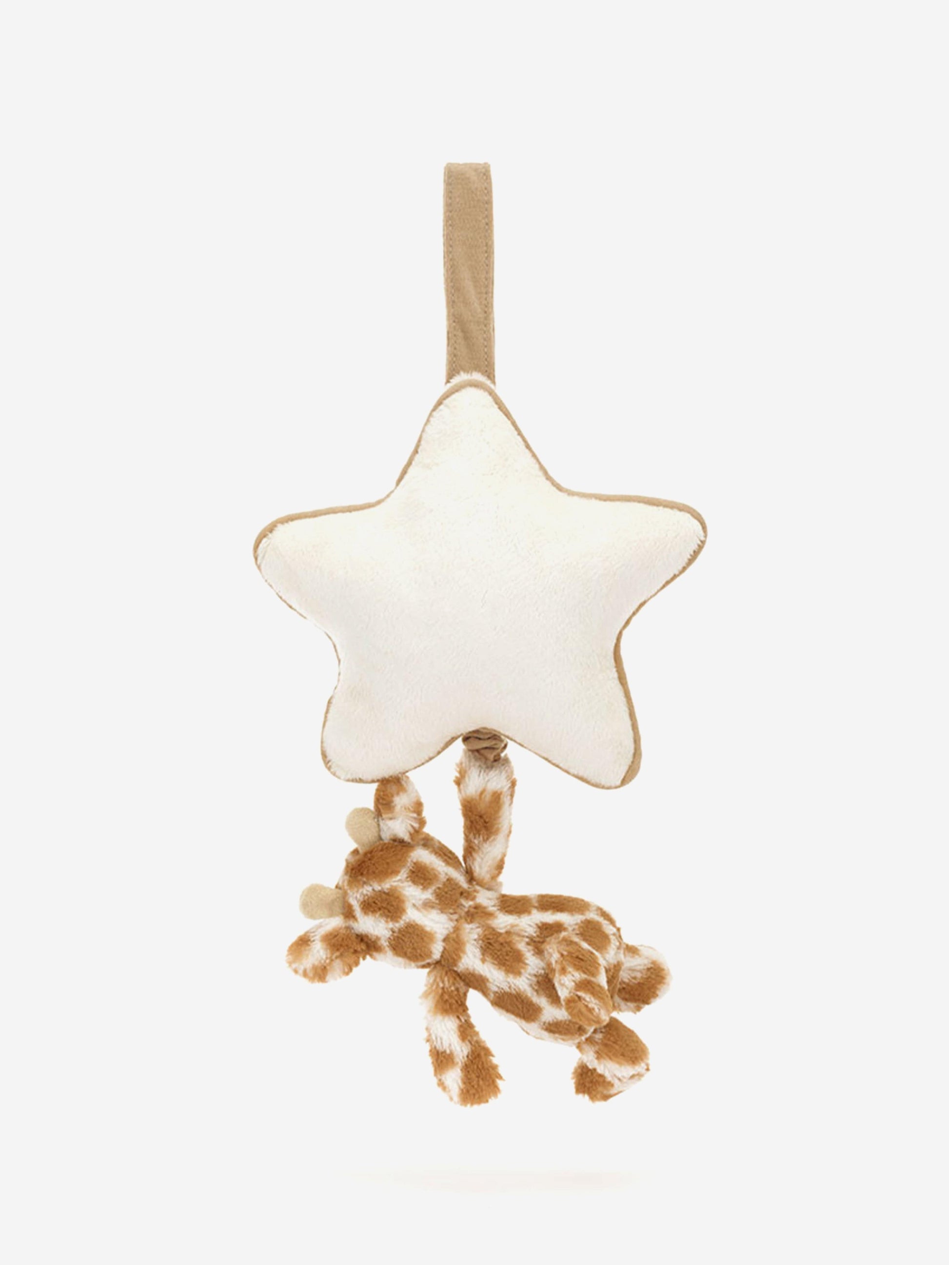 Jellycat Bashful Giraffe Musical Pull in Brown (30 CM) Childsplay Clothing