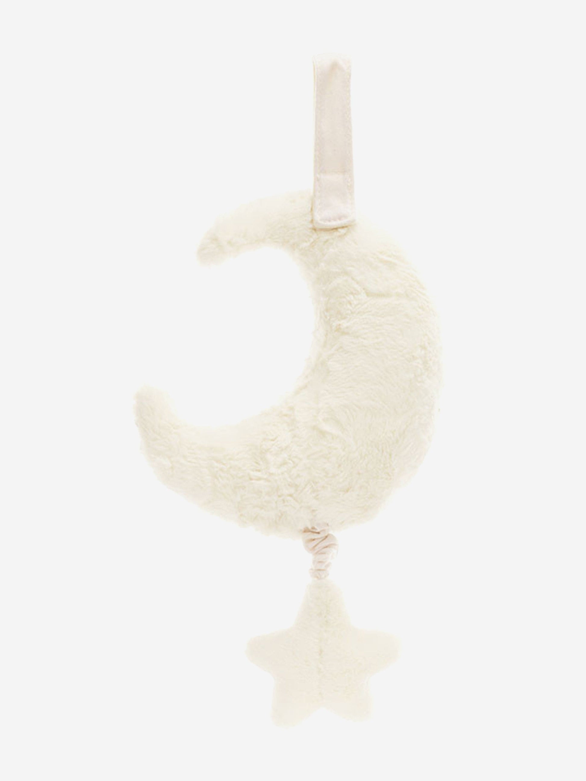 Jellycat Amuseables Moon Musical Pull in White (28 CM) Childsplay Clothing