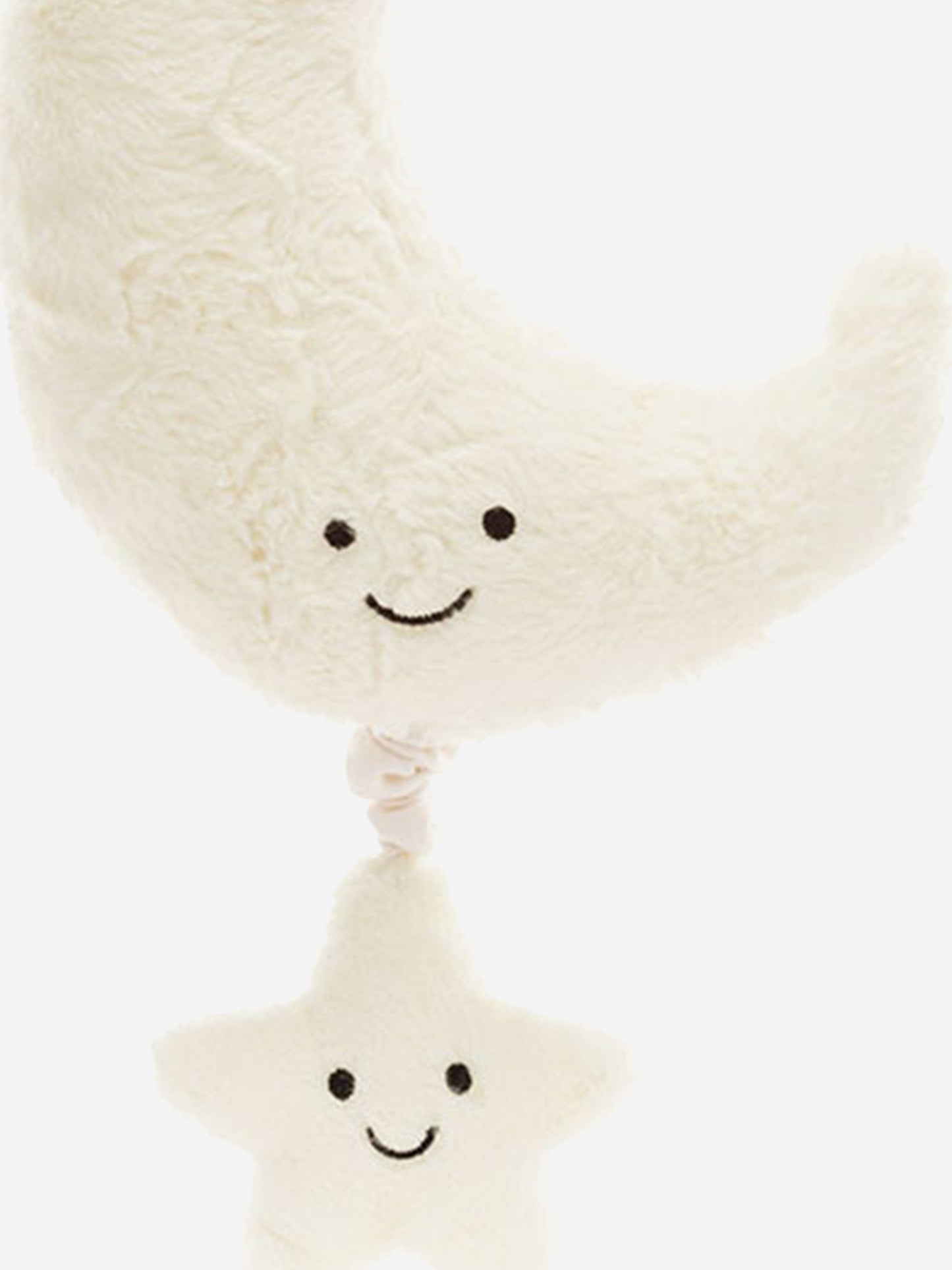Jellycat Amuseables Moon Musical Pull in White (28 CM) Childsplay Clothing