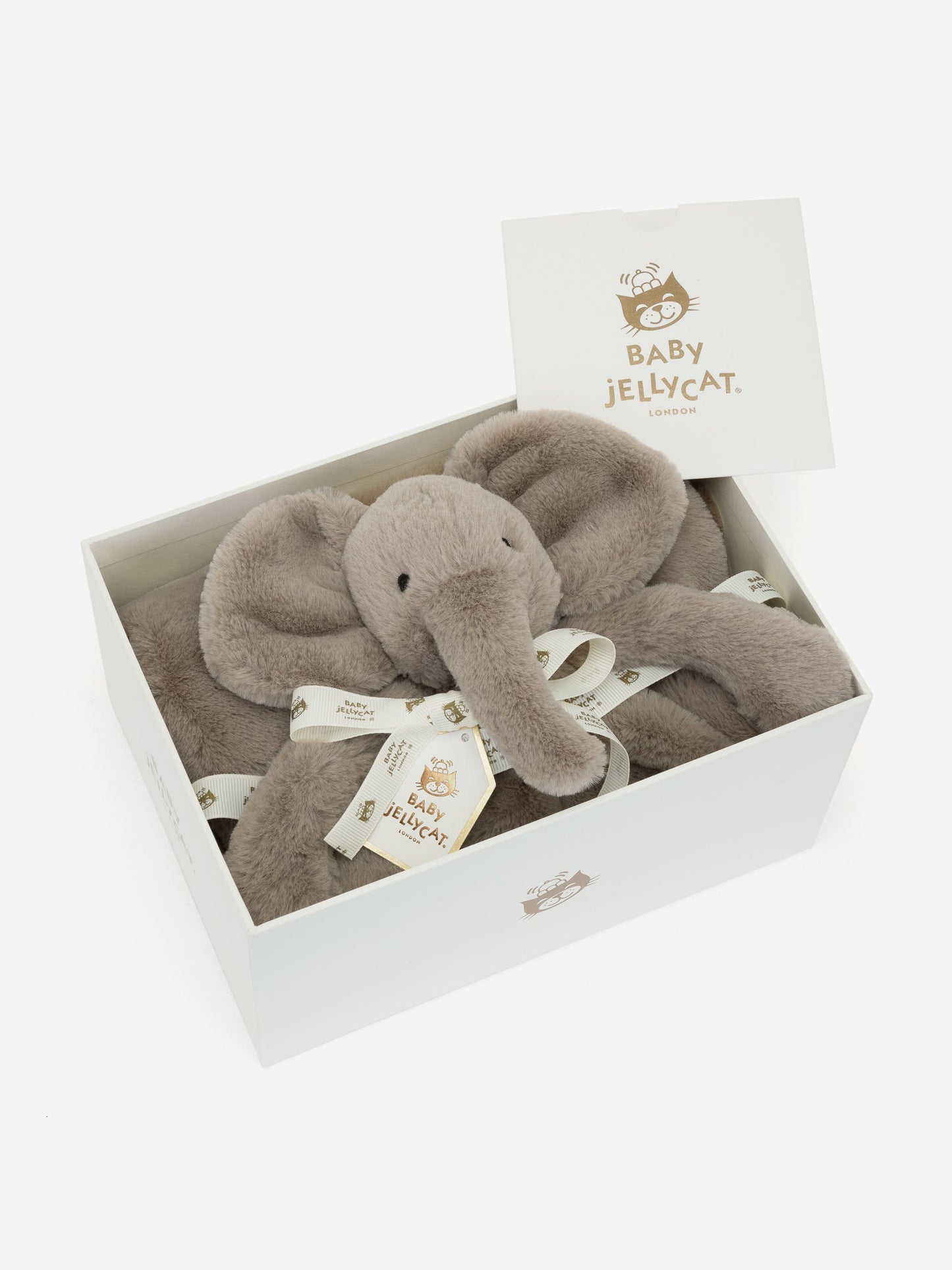 Jellycat Smudge Elephant Blanket in Grey (70 CM) Childsplay Clothing