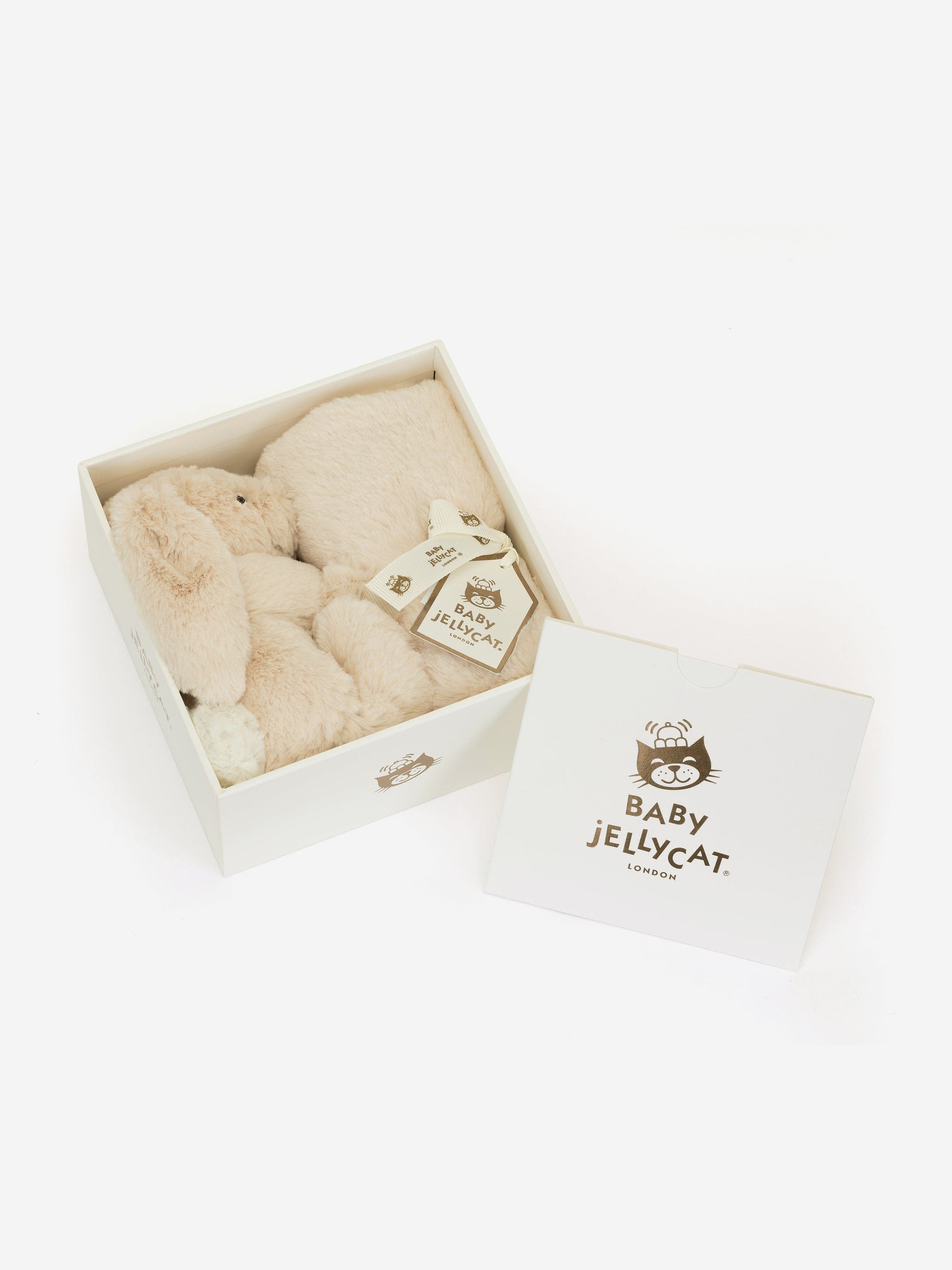 Jellycat Bashful Luxe Willow Bunny Soother in Ivory (34 CM) Childsplay Clothing
