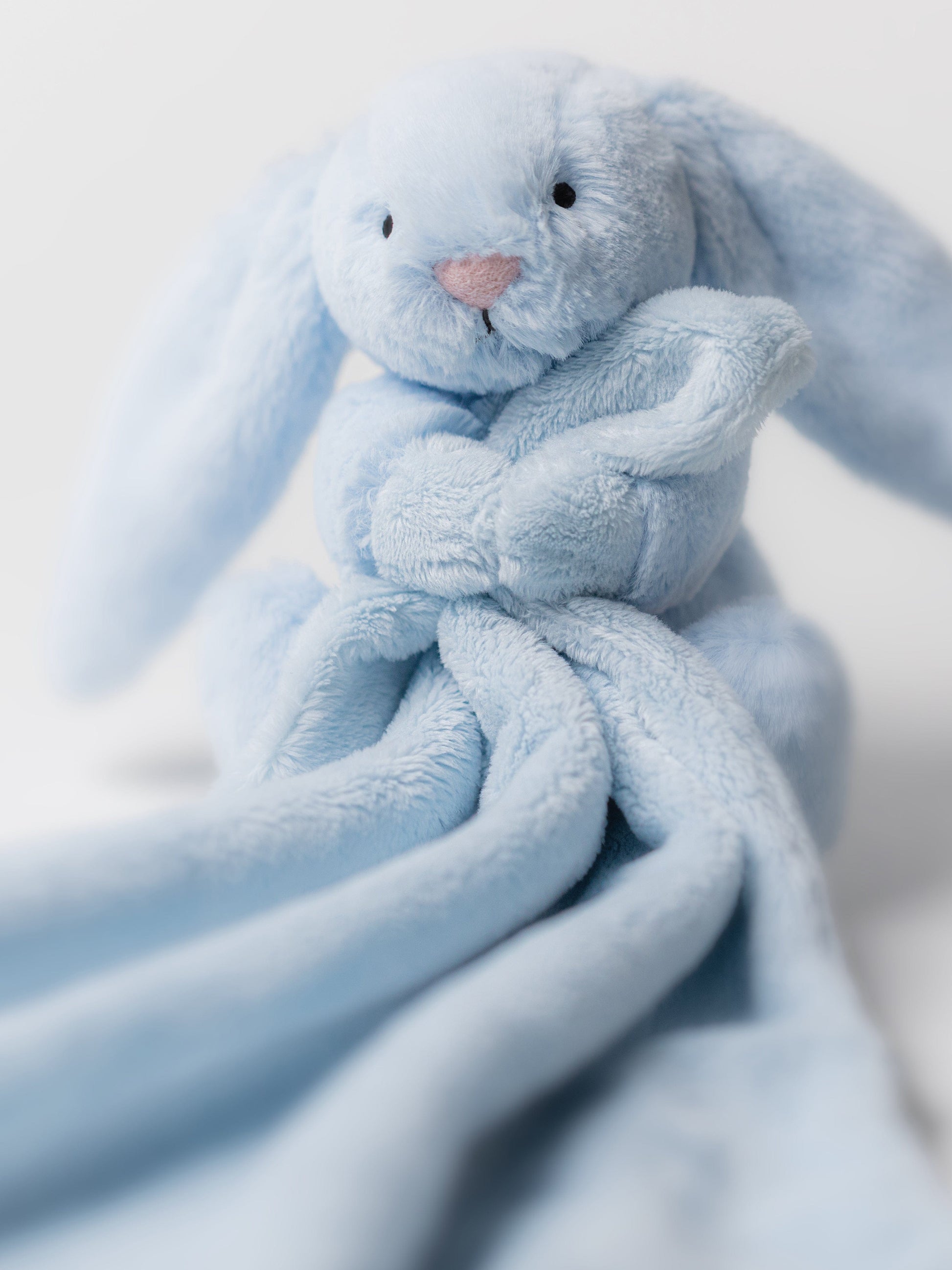 Jellycat Bashful Bunny Soother in Blue (34 CM) Childsplay Clothing