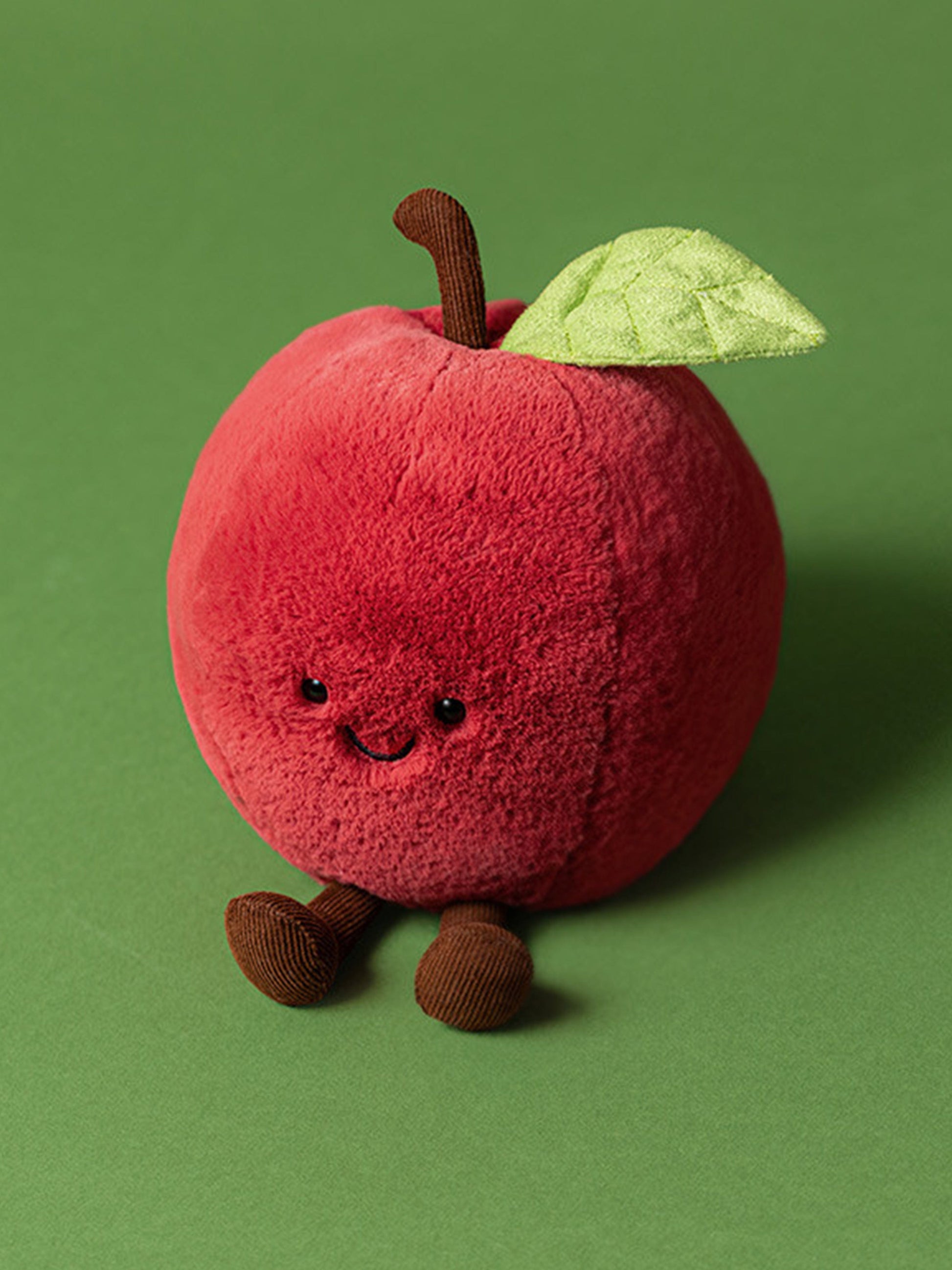 Jellycat Amuseables Apple in Red 16cm) Childsplay Clothing