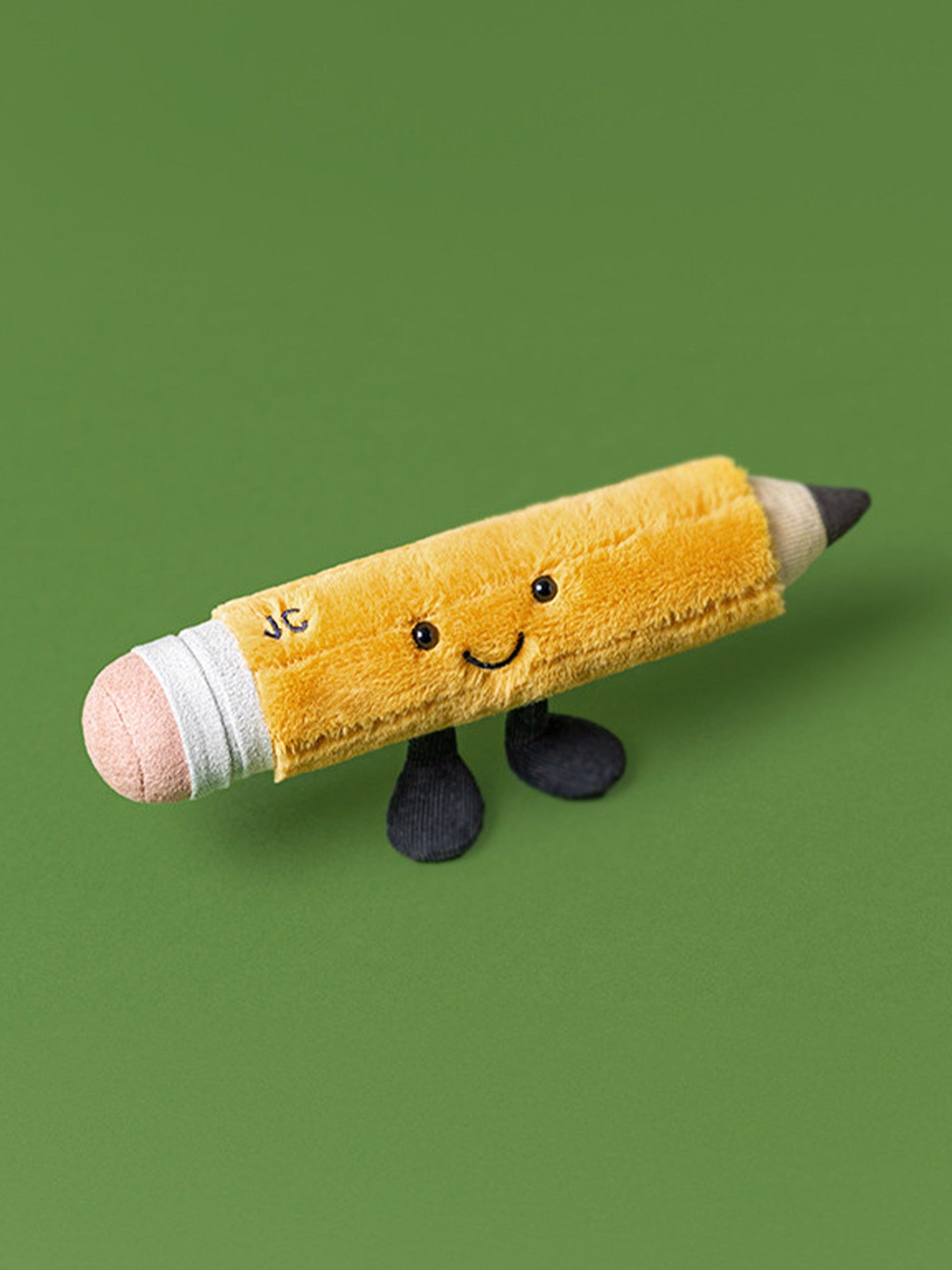 Jellycat Amuseables Pencil in Yellow (21cm) Childsplay Clothing