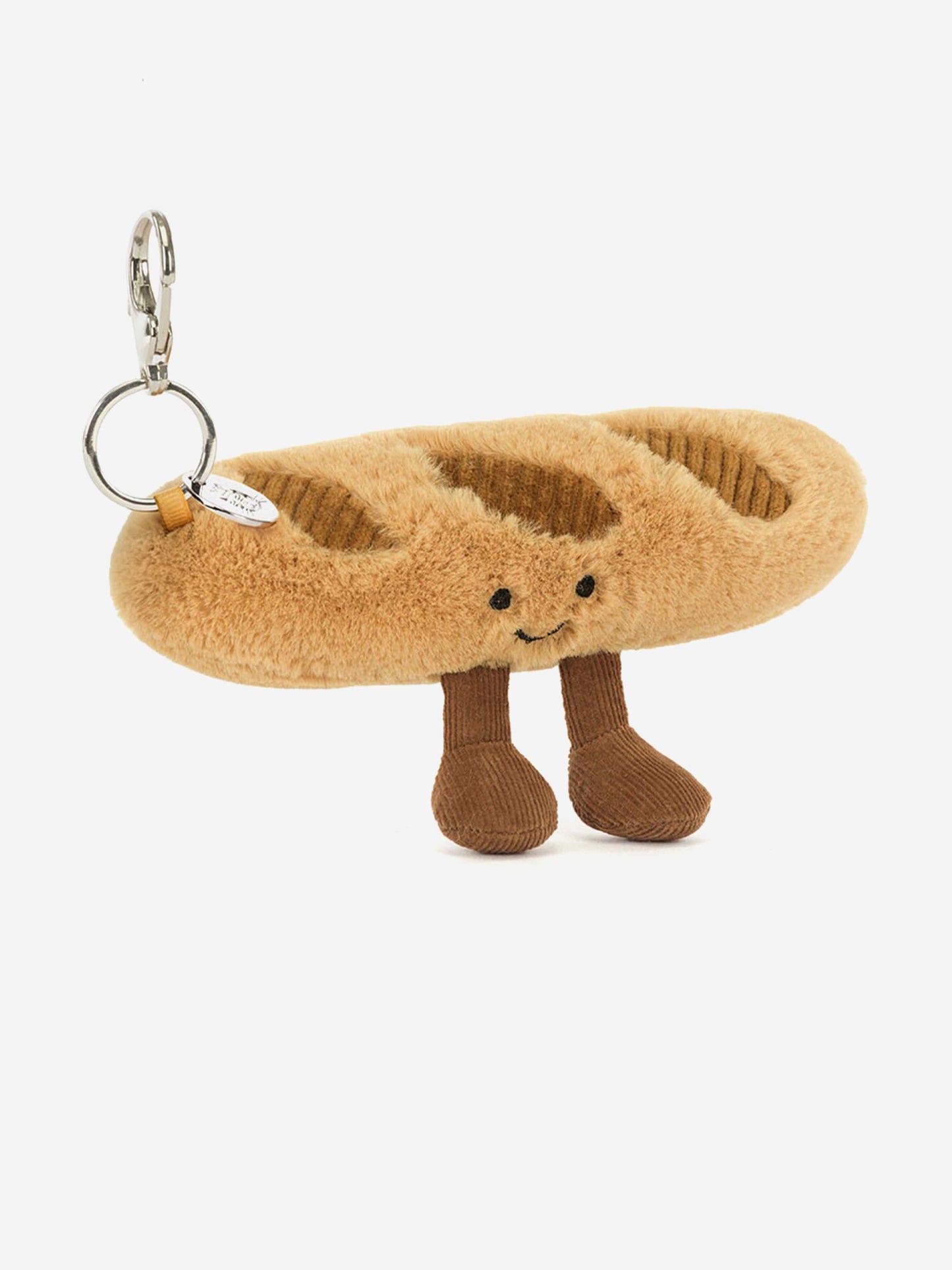 Jellycat Amuseables Baguette Bag Charm in Beige (15cm) Childsplay Clothing