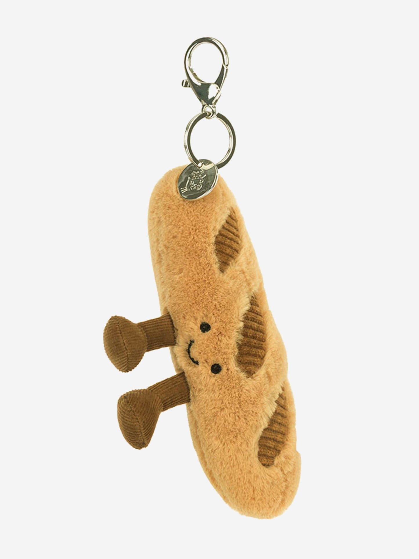 Jellycat Amuseables Baguette Bag Charm in Beige (15cm) Childsplay Clothing