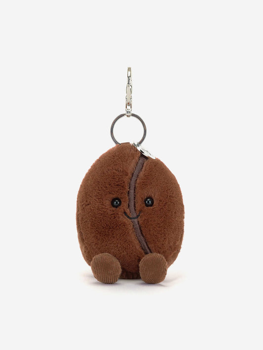 Jellycat Amuseables Coffee Bean Bag Charm in Brown (17cm) Childsplay Clothing