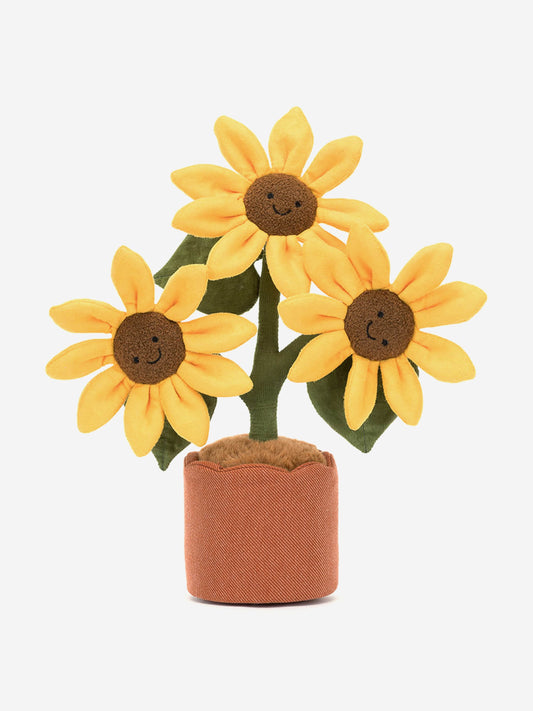 Jellycat Amuseables Sunflower in Yellow (35cm) Childsplay Clothing