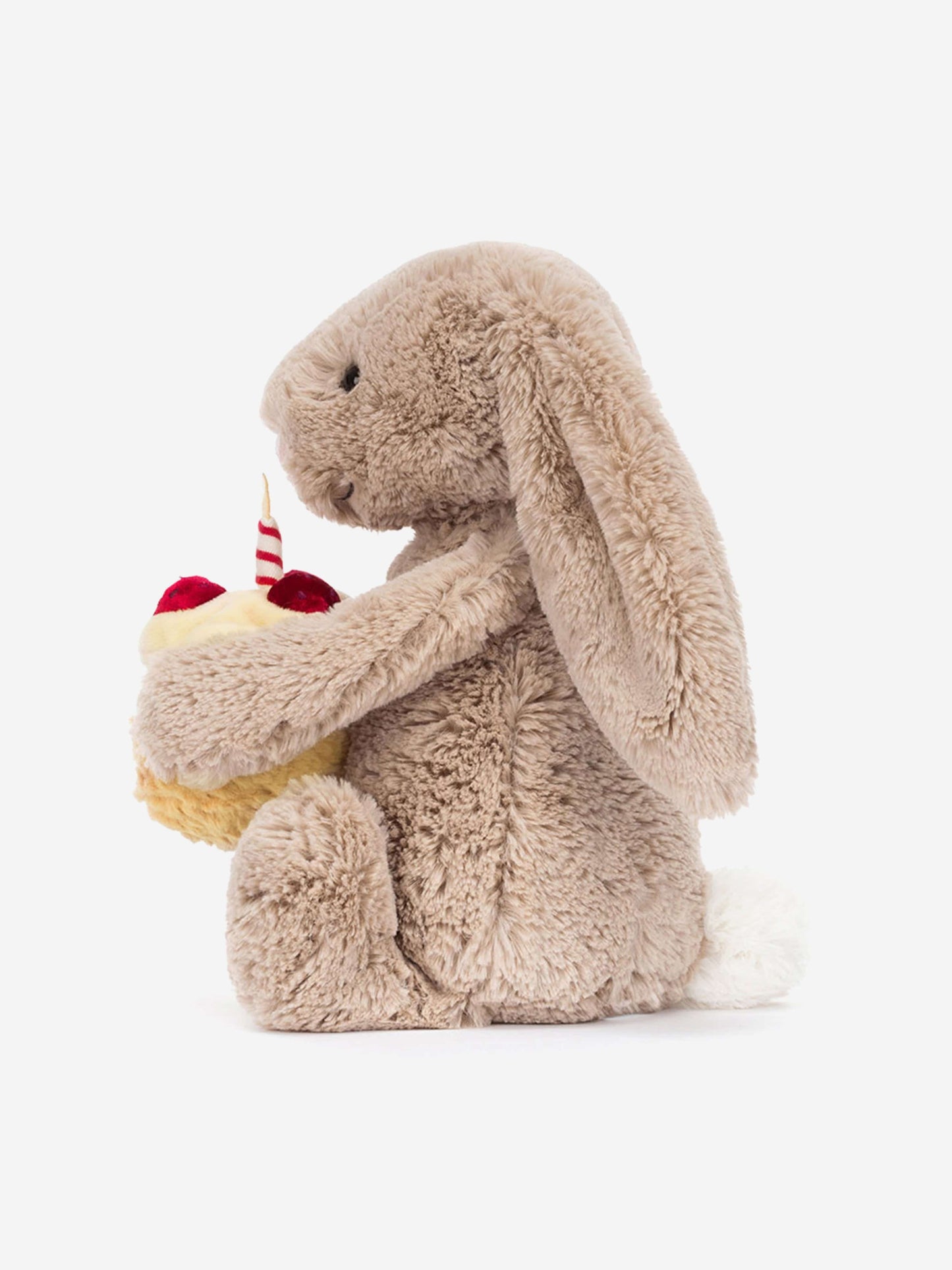Jellycat Bashful Bunny 'Birthday' in Beige (31cm) Childsplay Clothing