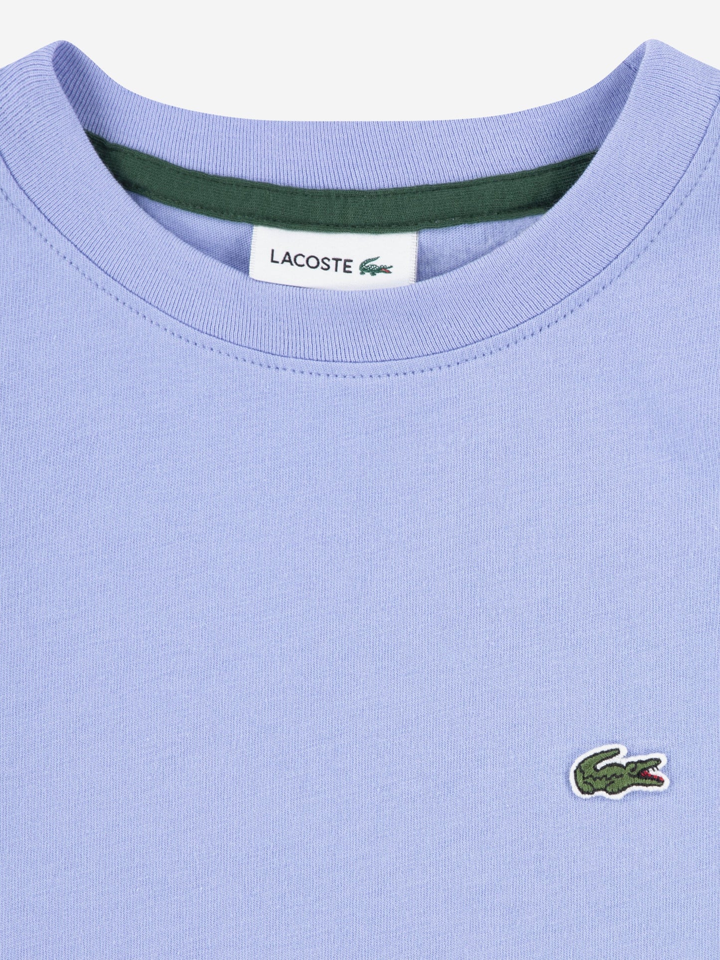 Lacoste Boys Logo T-Shirt in Blue Childsplay Clothing