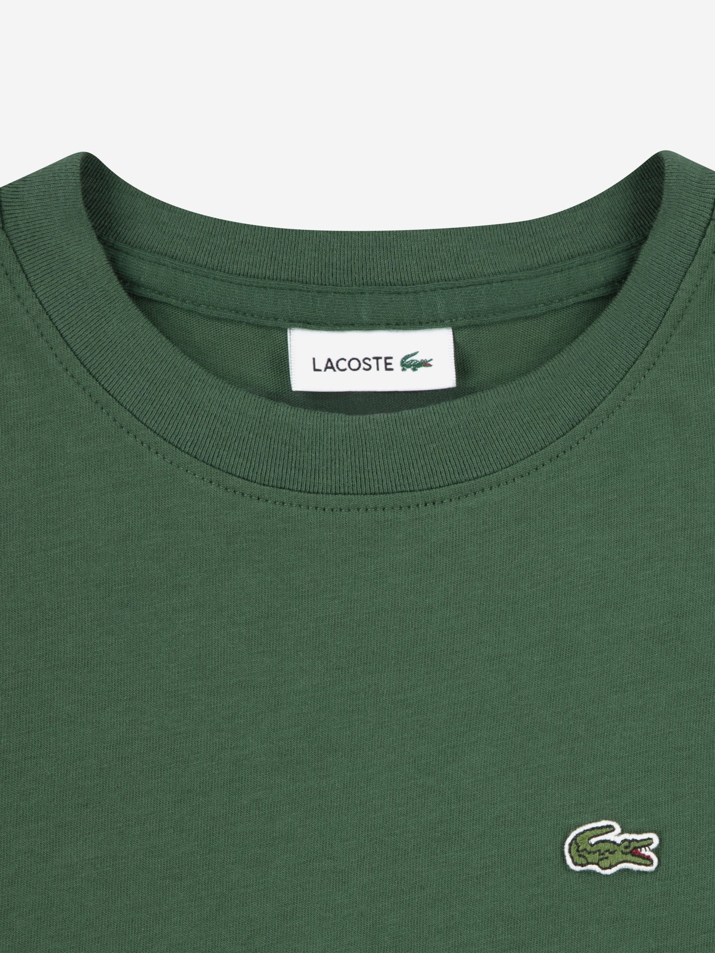 Lacoste Boys Logo T-Shirt in Green Childsplay Clothing