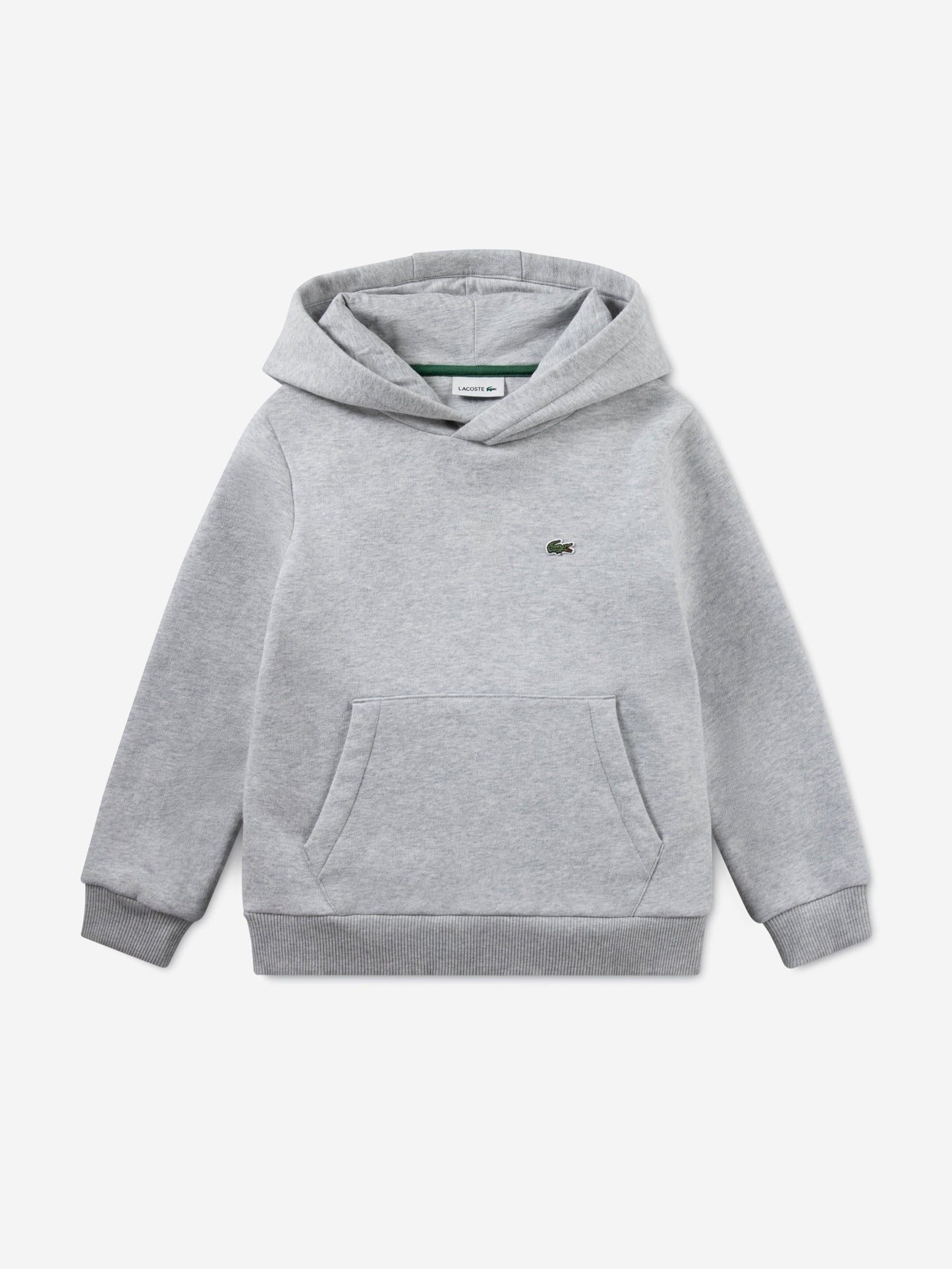 Lacoste Boys Logo Hoodie in Grey Childsplay Clothing