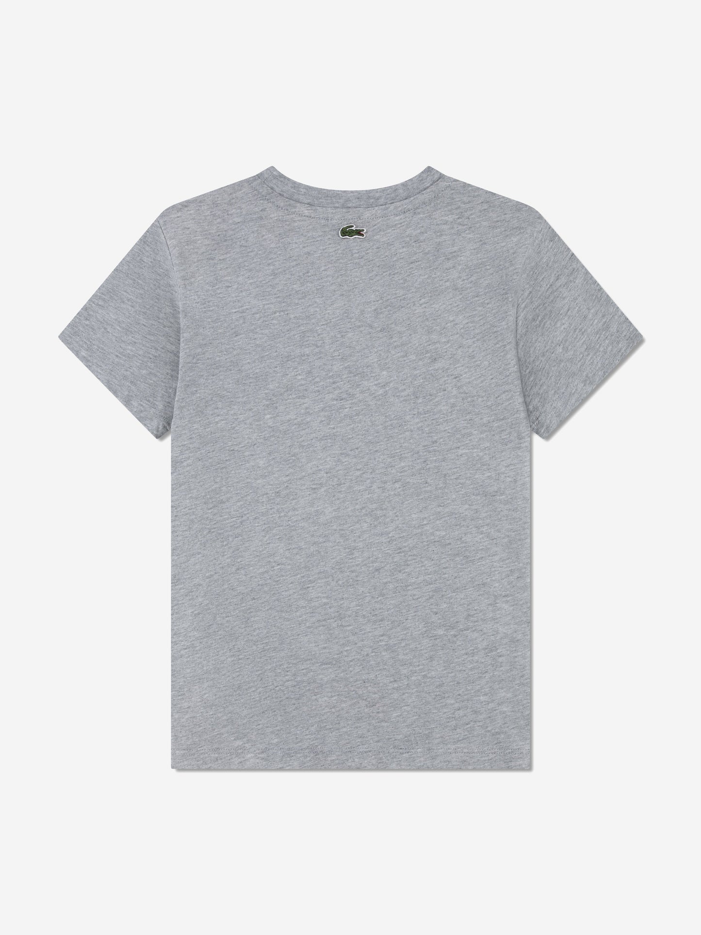 Lacoste Boys Logo T-Shirt in Grey Childsplay Clothing