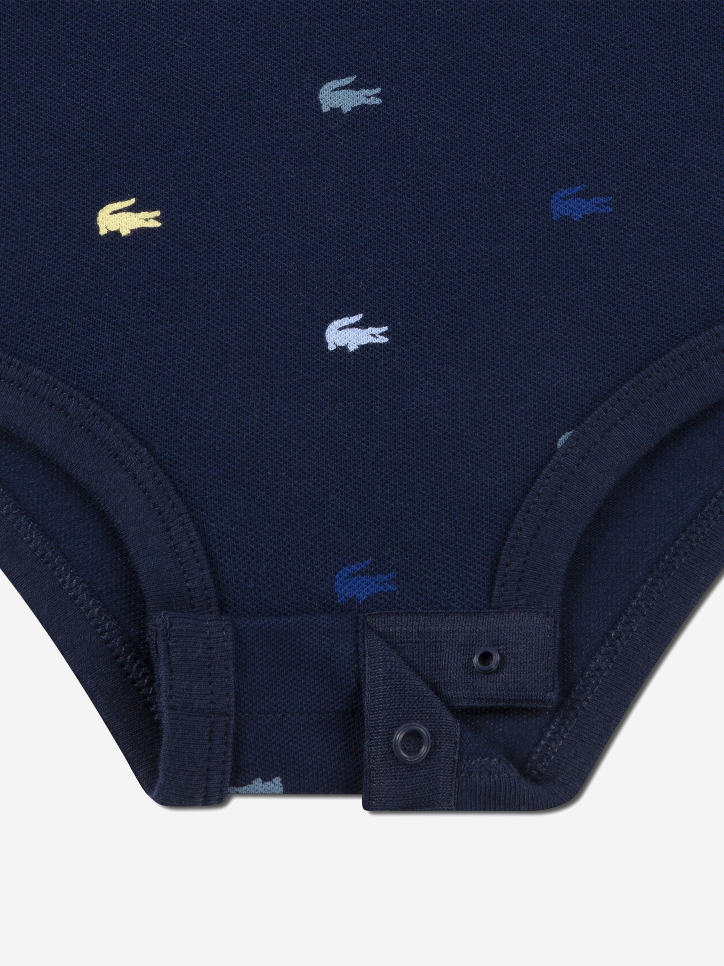 Lacoste Baby Pique Polo Bodysuit in Navy Childsplay Clothing