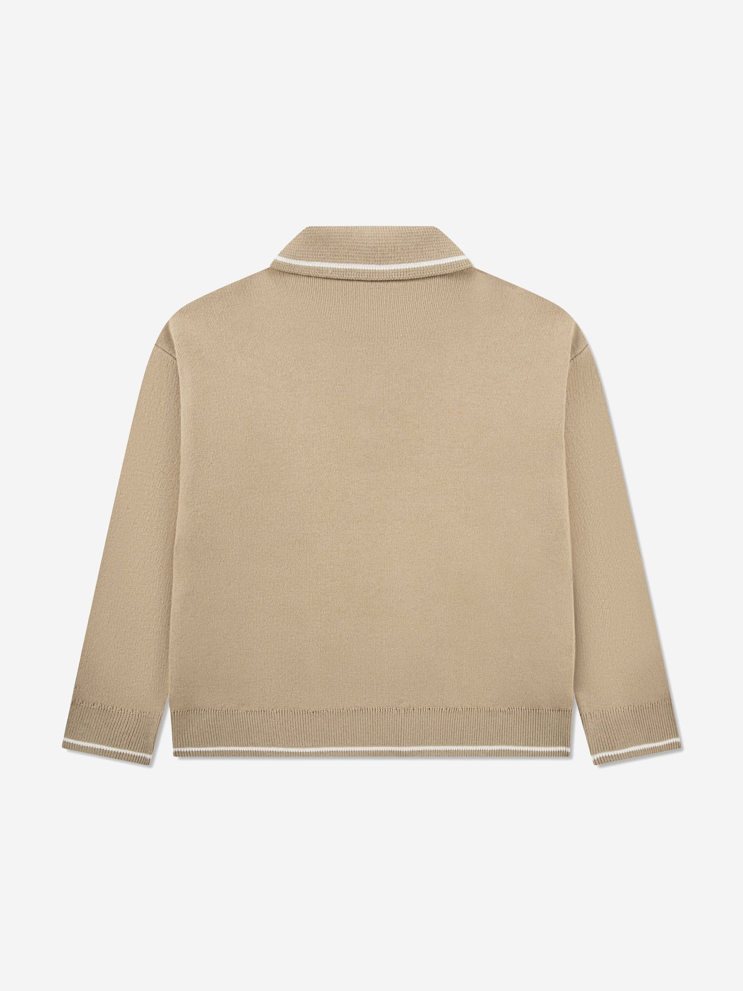 Lacoste Boys Polo Jumper in Beige Childsplay Clothing