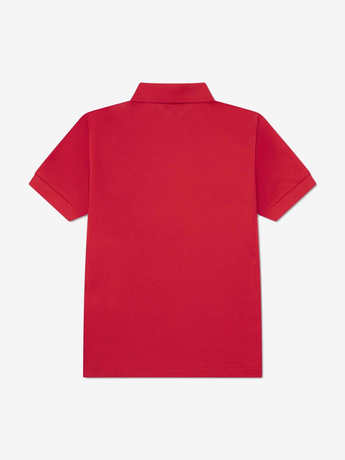 Lacoste Boys Petit Pique Polo Shirt in Red Childsplay Clothing