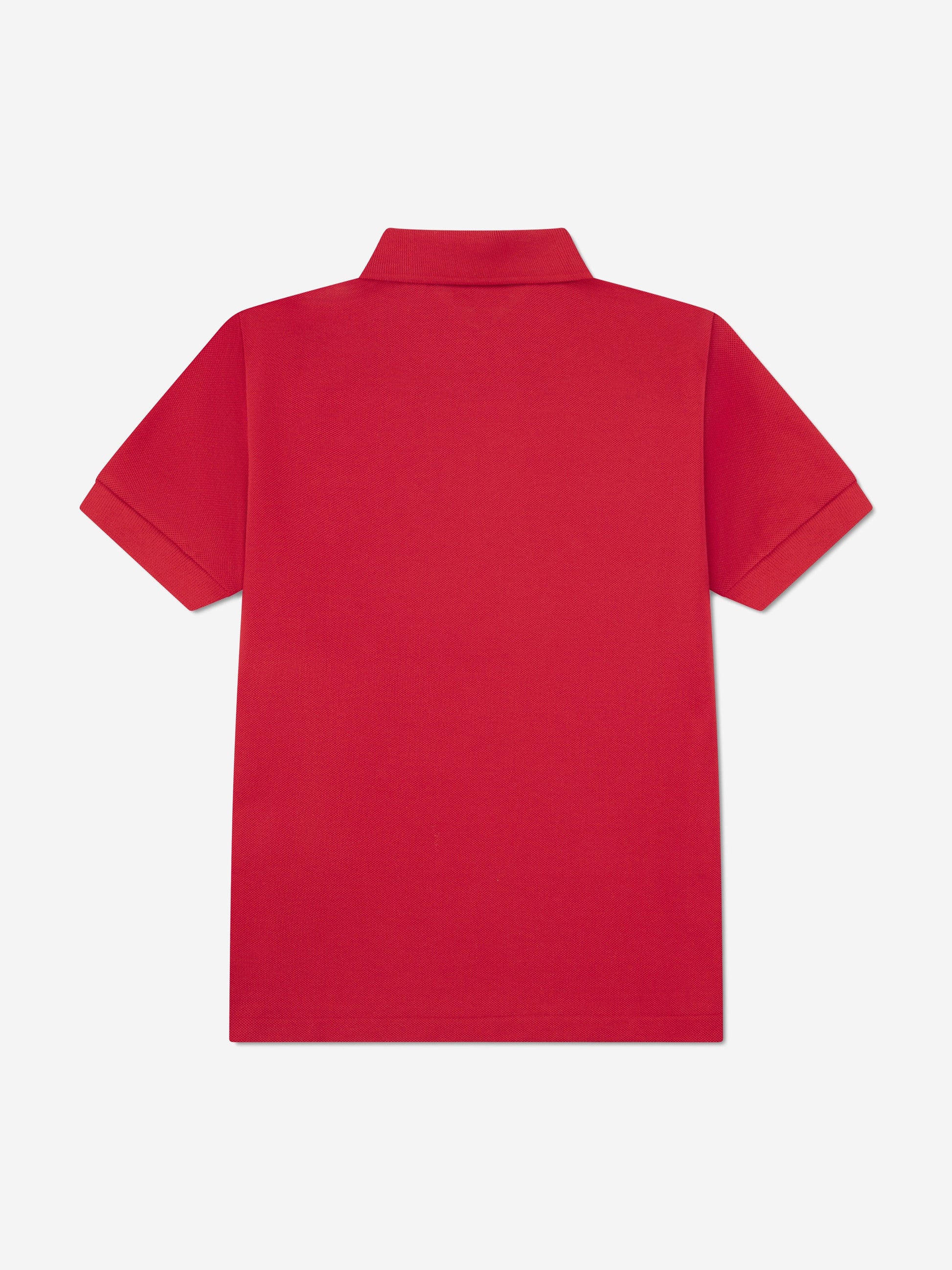 Lacoste Boys Petit Pique Polo Shirt in Red Childsplay Clothing