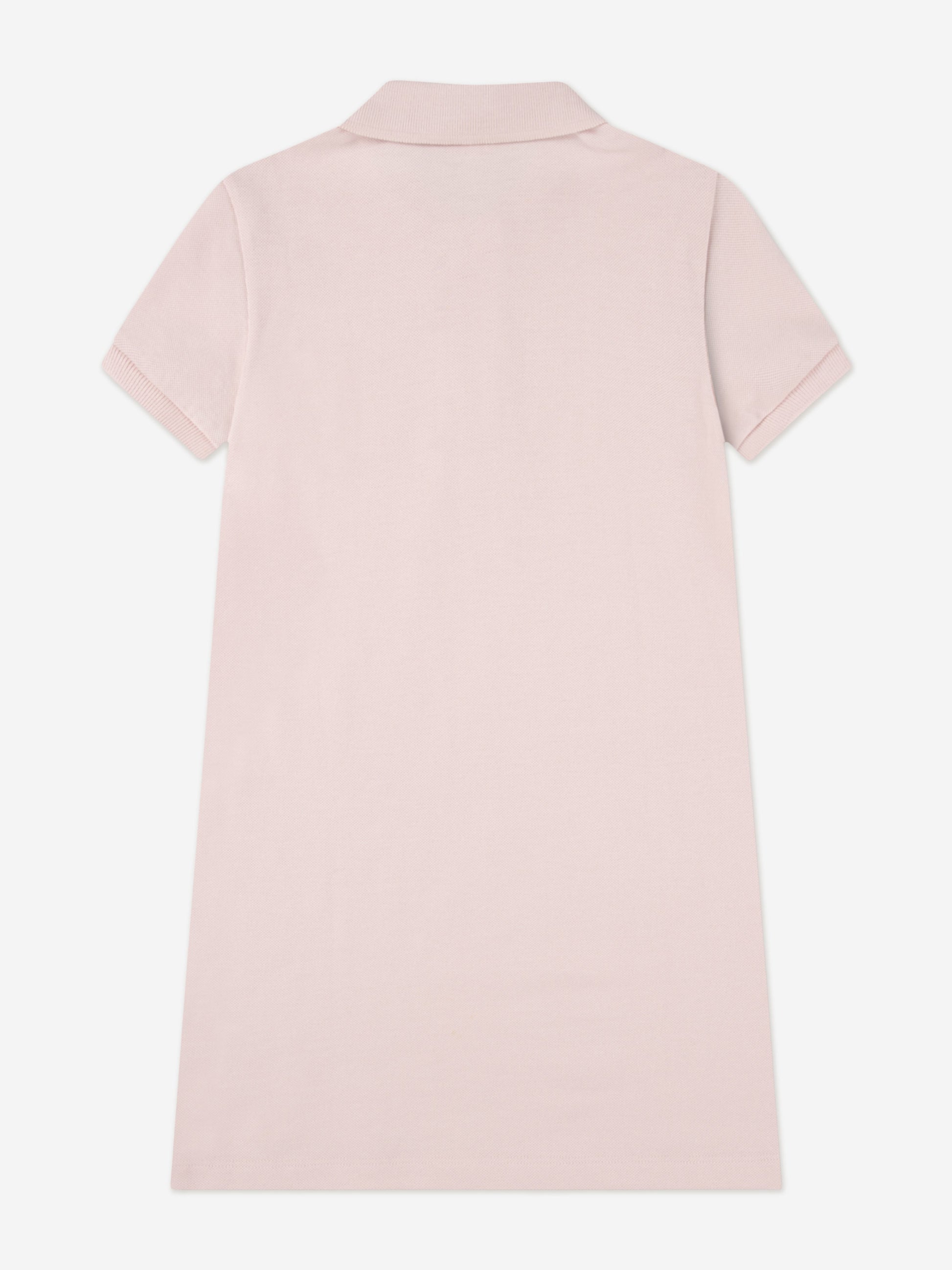 Lacoste Girls Logo Pocket Polo Dress in Pink Childsplay Clothing