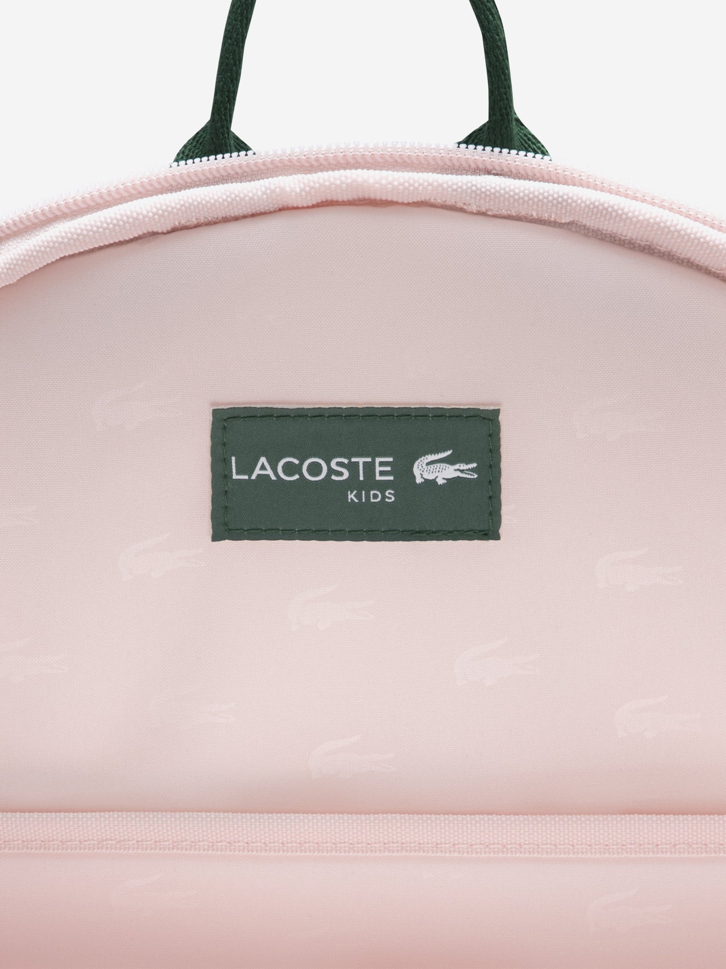 Lacoste Girls Logo Backpack in Pink (44cm) Childsplay Clothing