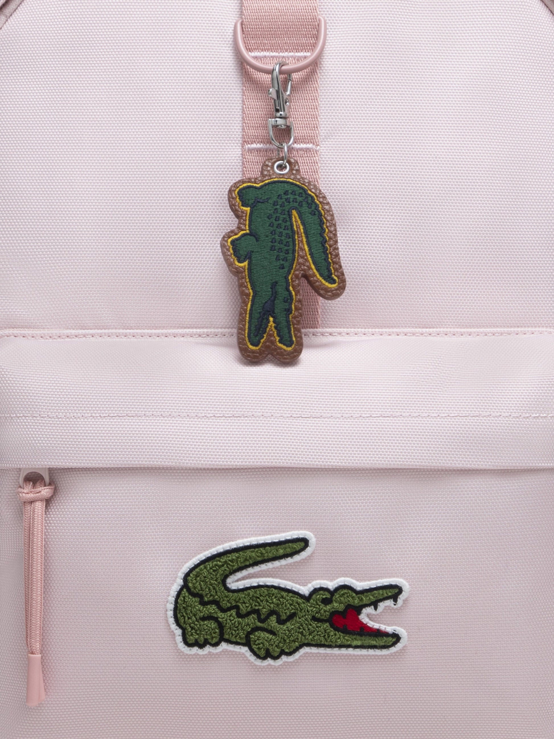 Lacoste Girls Logo Backpack in Pink (44cm) Childsplay Clothing