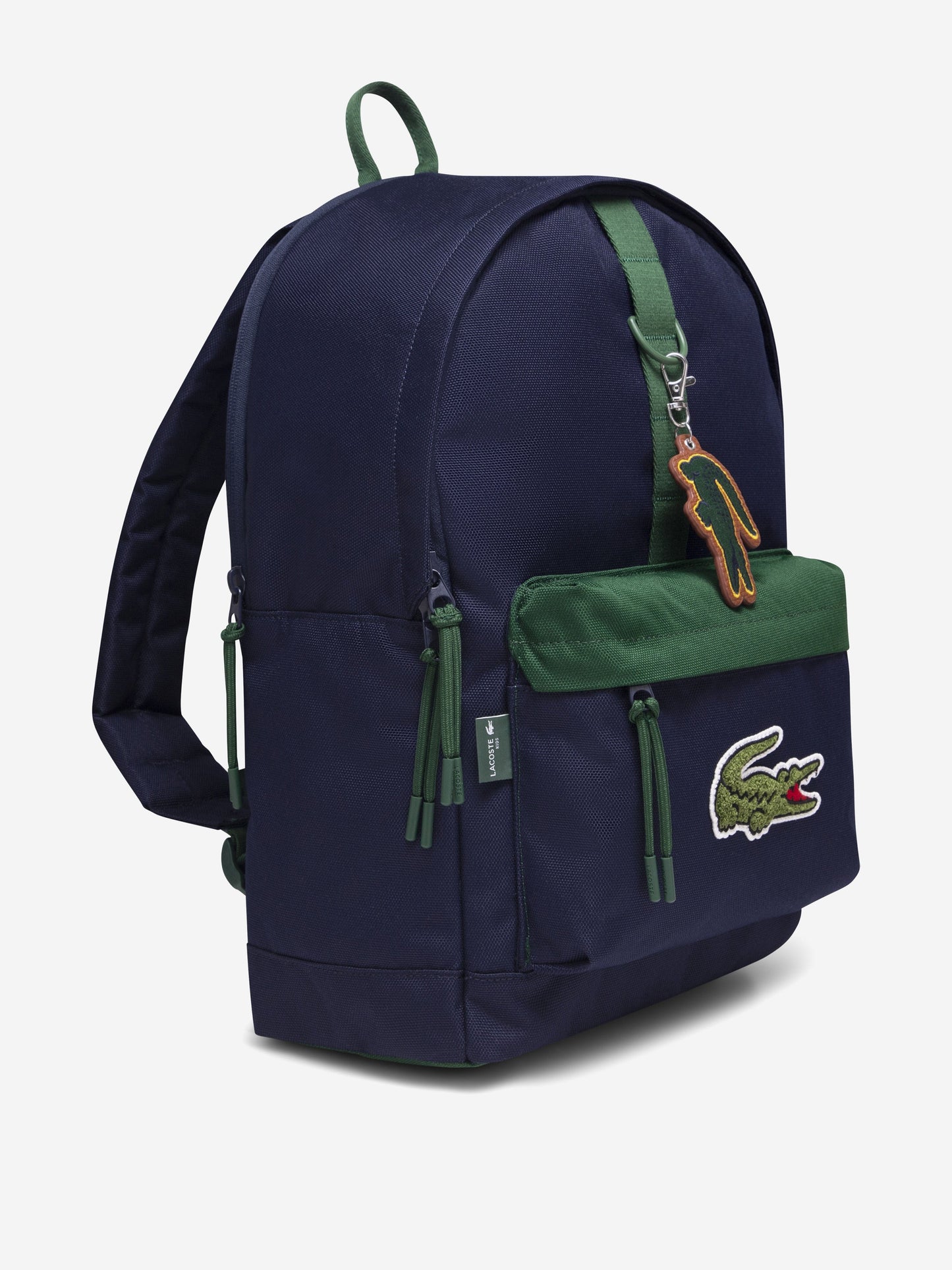 Lacoste Kids Logo Backpack in Navy (44cm) Childsplay Clothing