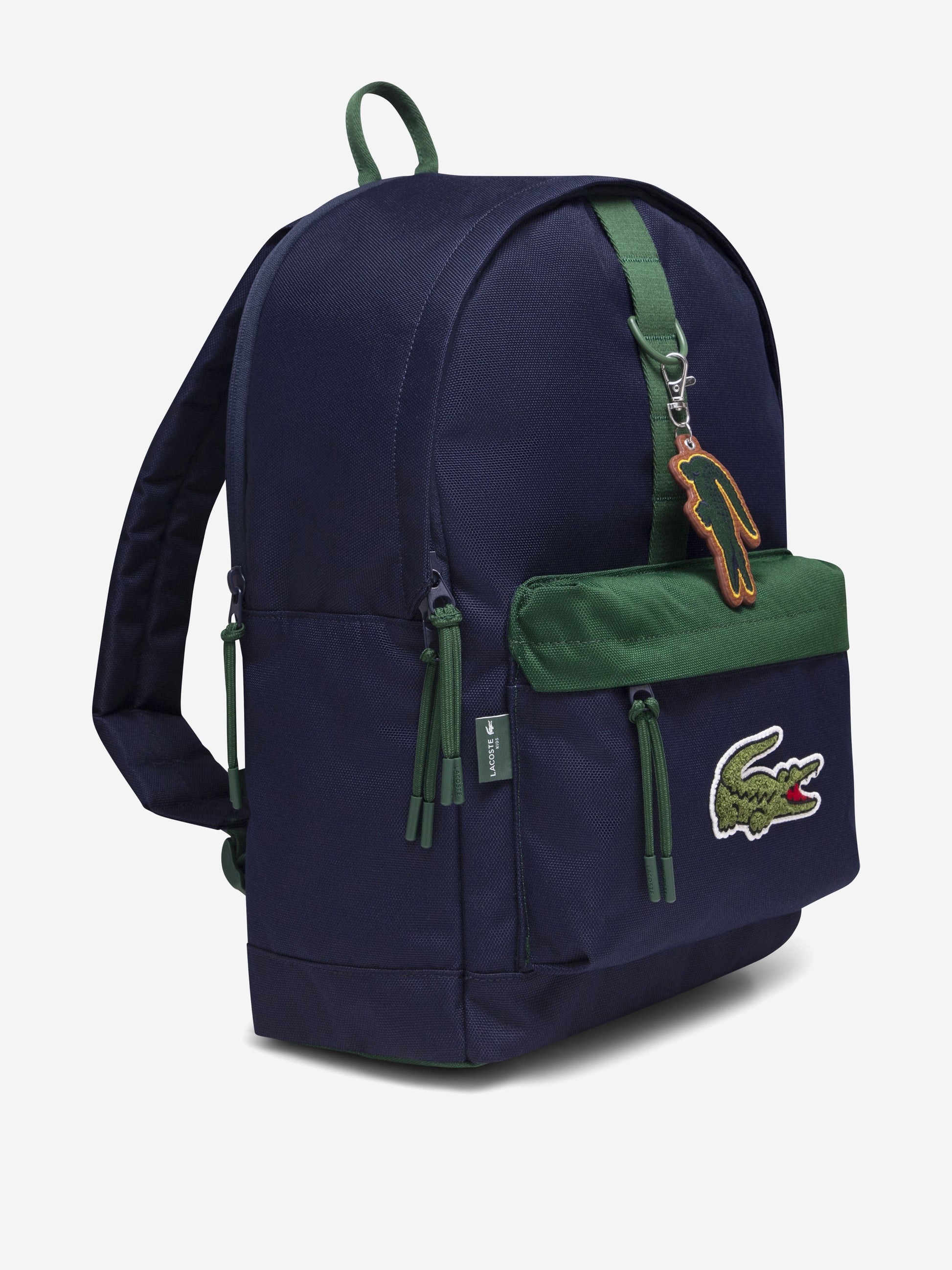 Lacoste Kids Logo Backpack in Navy (44cm) Childsplay Clothing