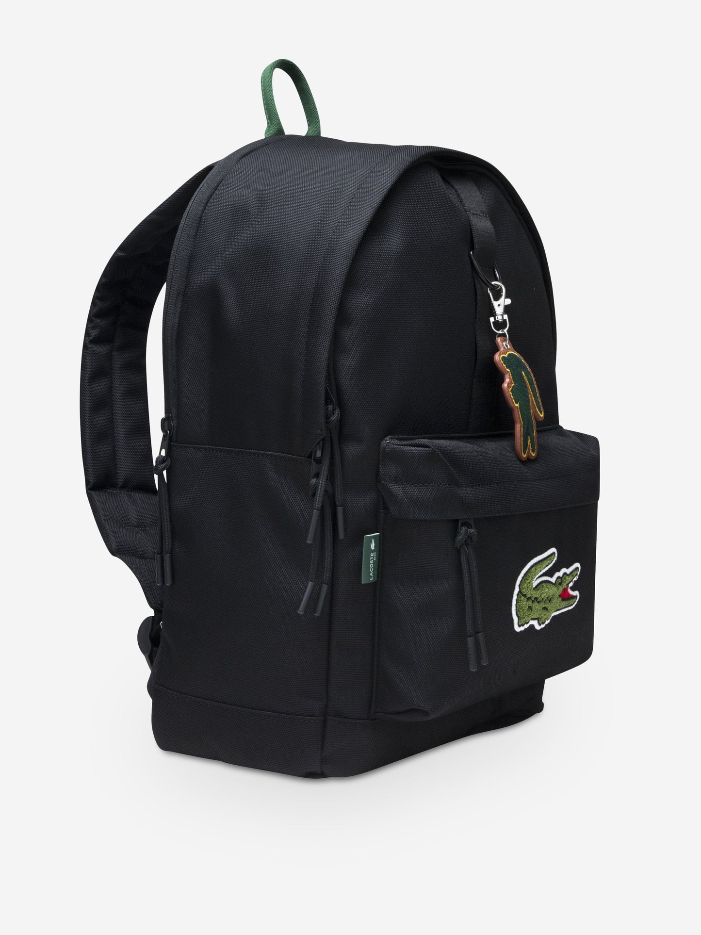 Lacoste Kids Logo Backpack in Black (44cm) Childsplay Clothing
