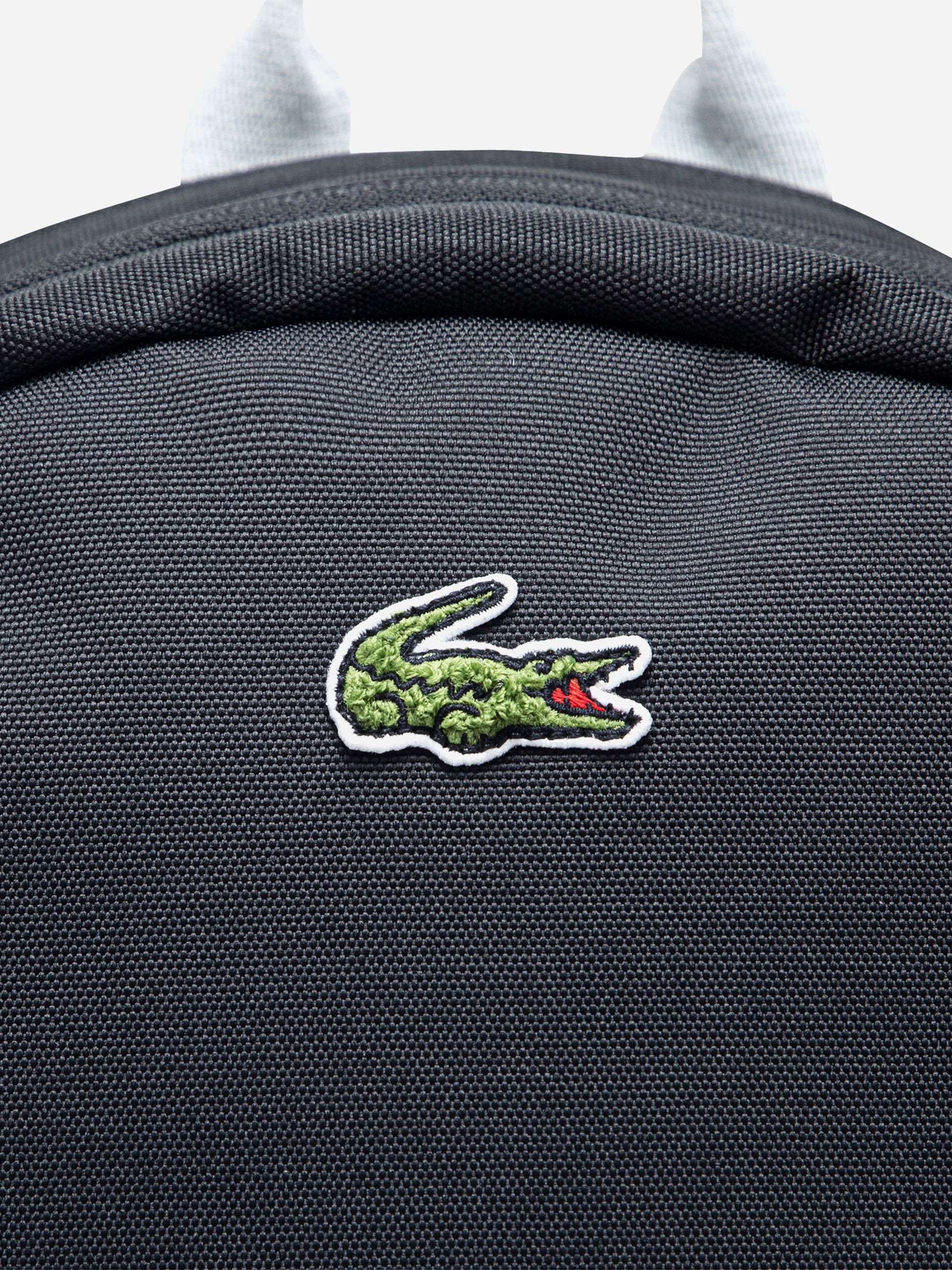 Lacoste Kids Backpack with Pencil Case in Black (43cm) Childsplay Clothing