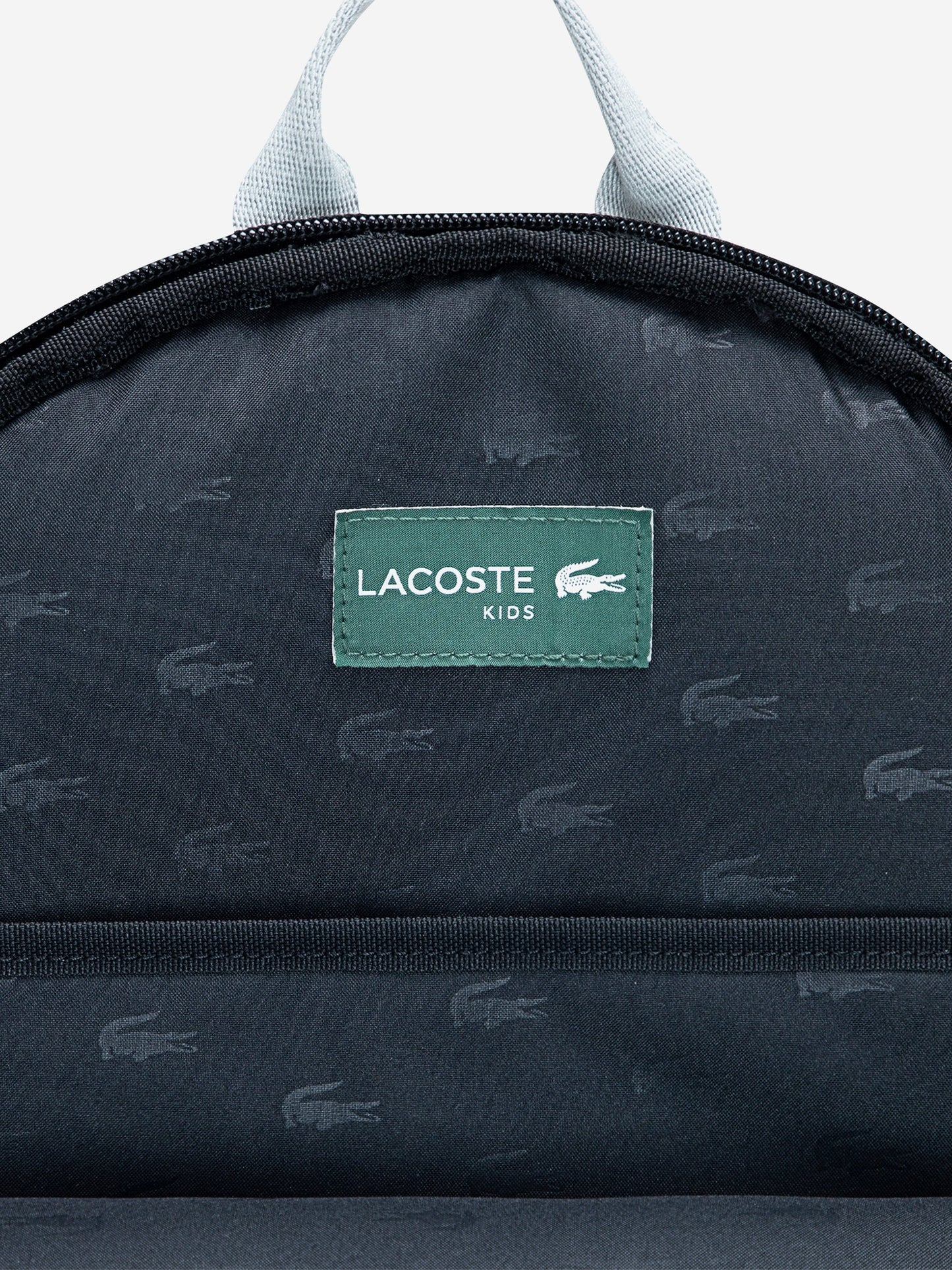 Lacoste Kids Backpack with Pencil Case in Black (43cm) Childsplay Clothing