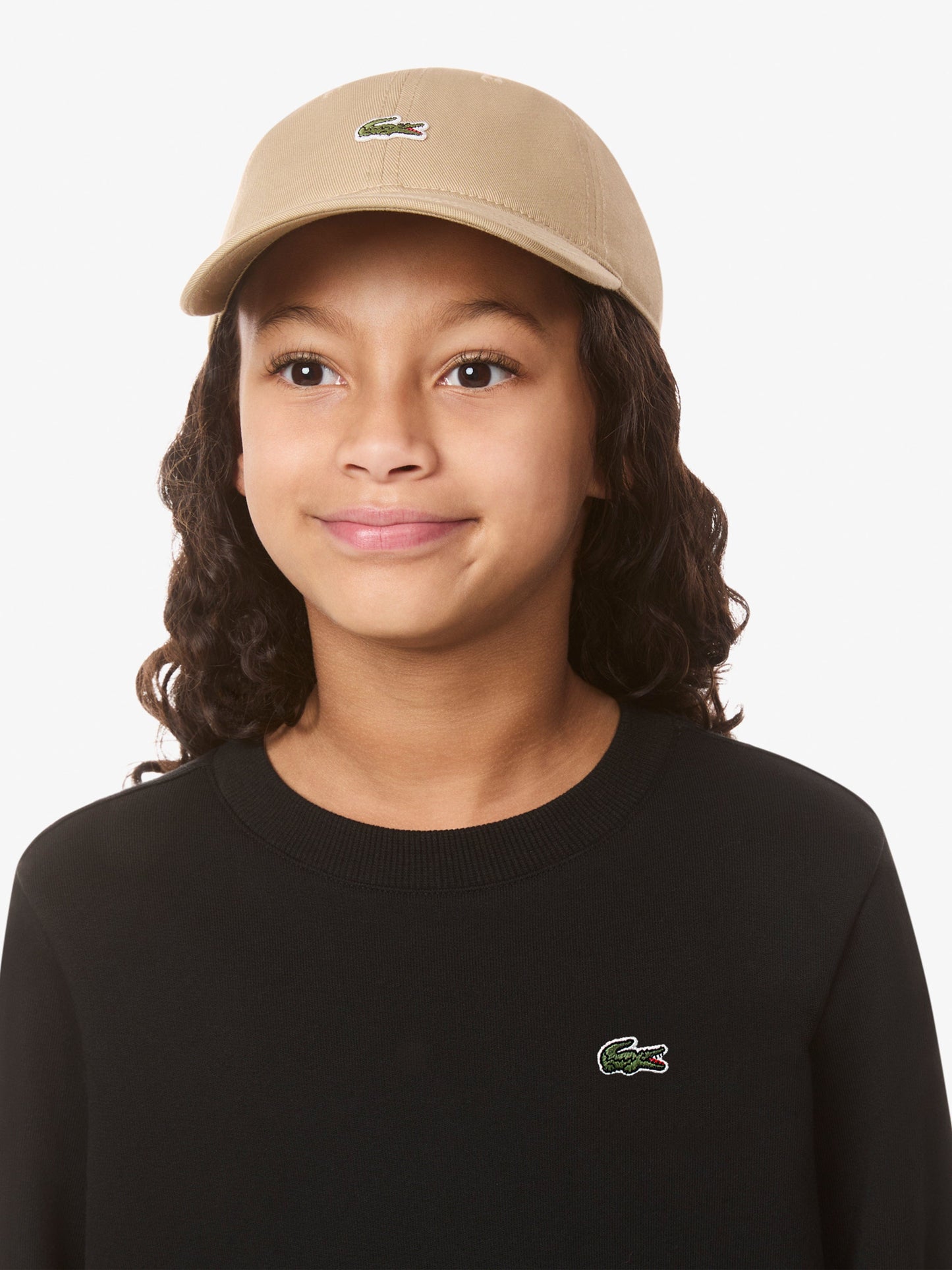 Lacoste Kids Logo Cap in Beige Childsplay Clothing