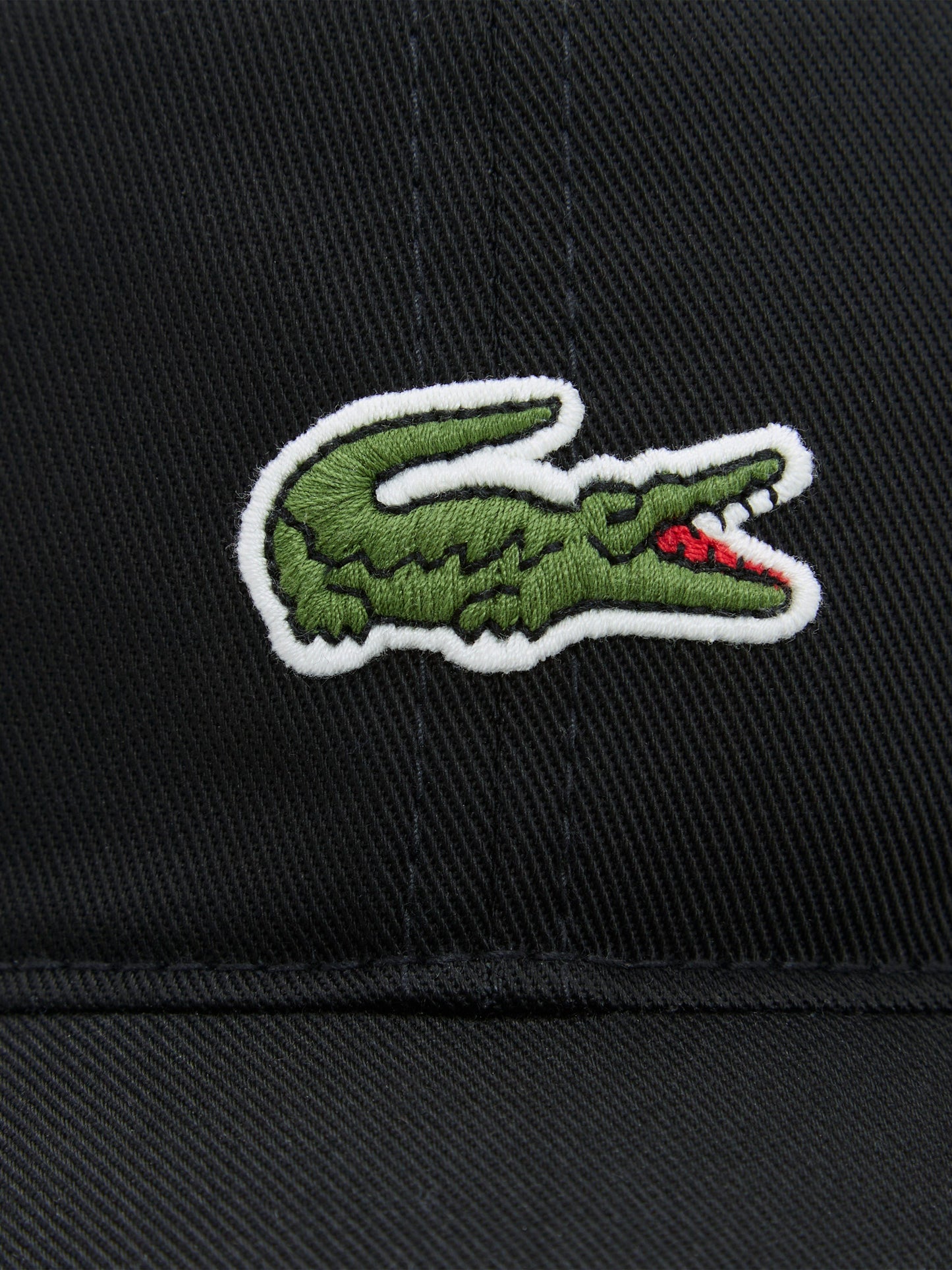 Lacoste Kids Logo Cap in Black Childsplay Clothing