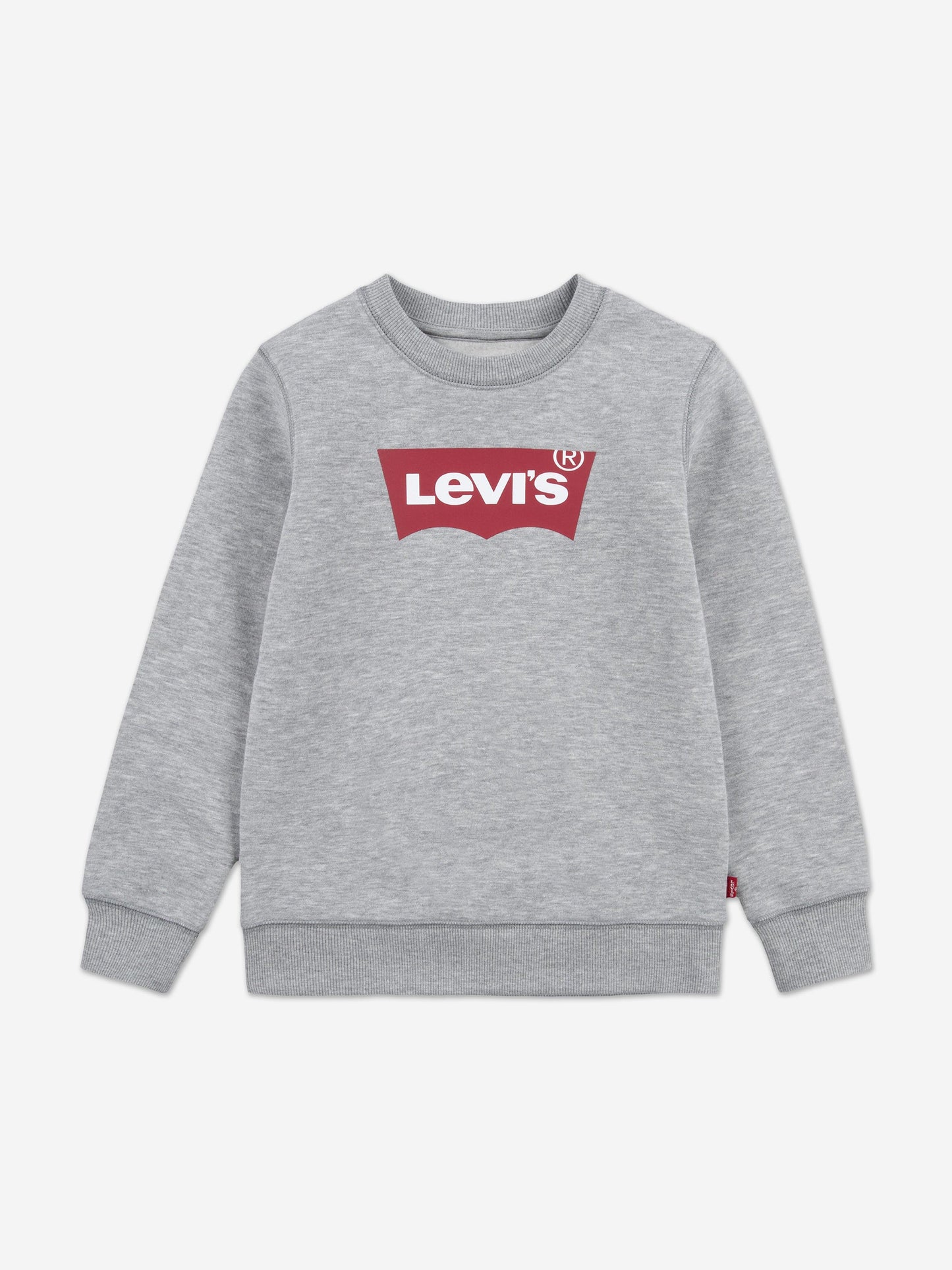 Levi's Boys Batwing Crew Neck Sweatshirt in Grey Childsplay Clothing