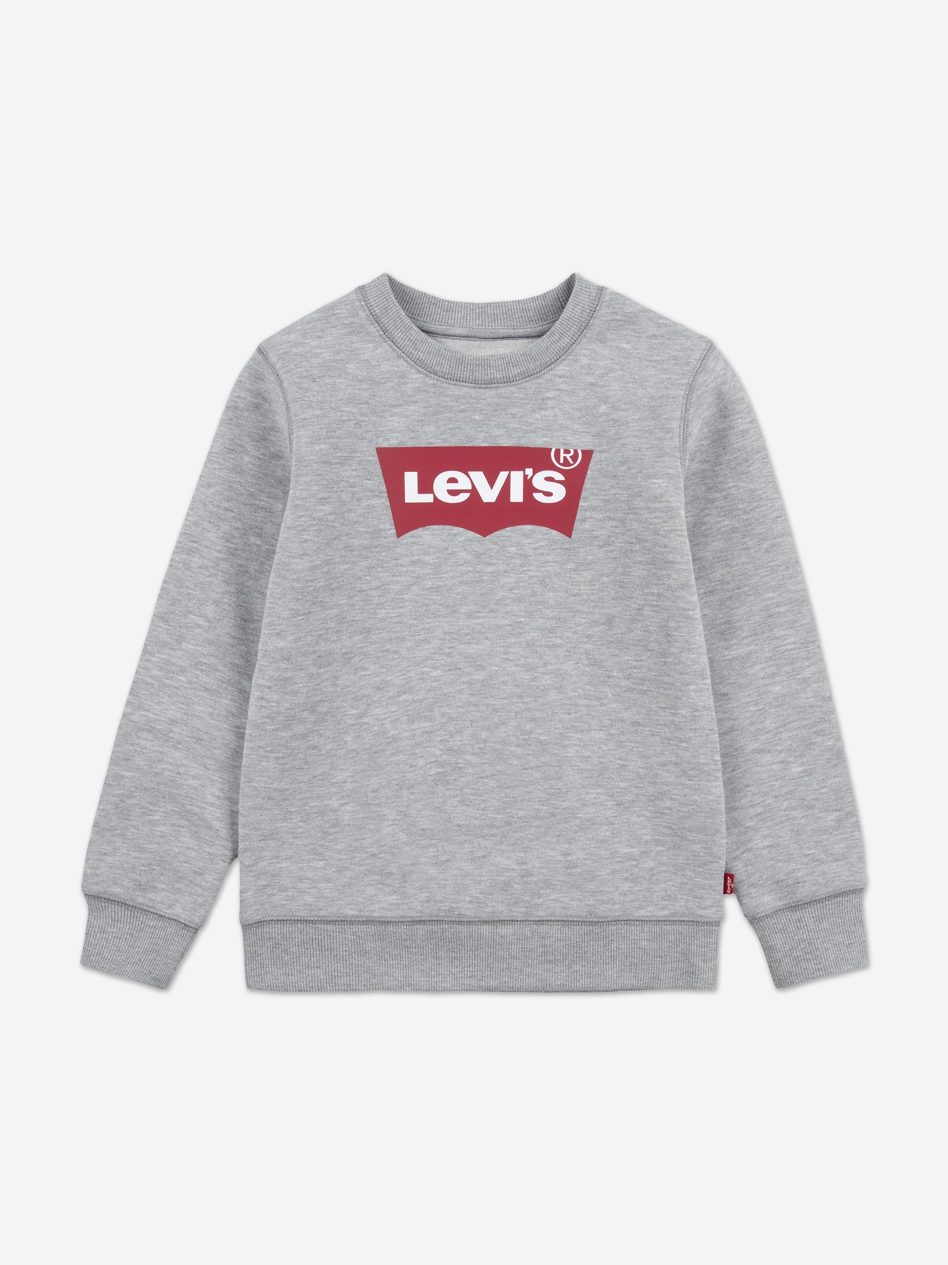 Levi's Boys Batwing Crew Neck Sweatshirt in Grey Childsplay Clothing