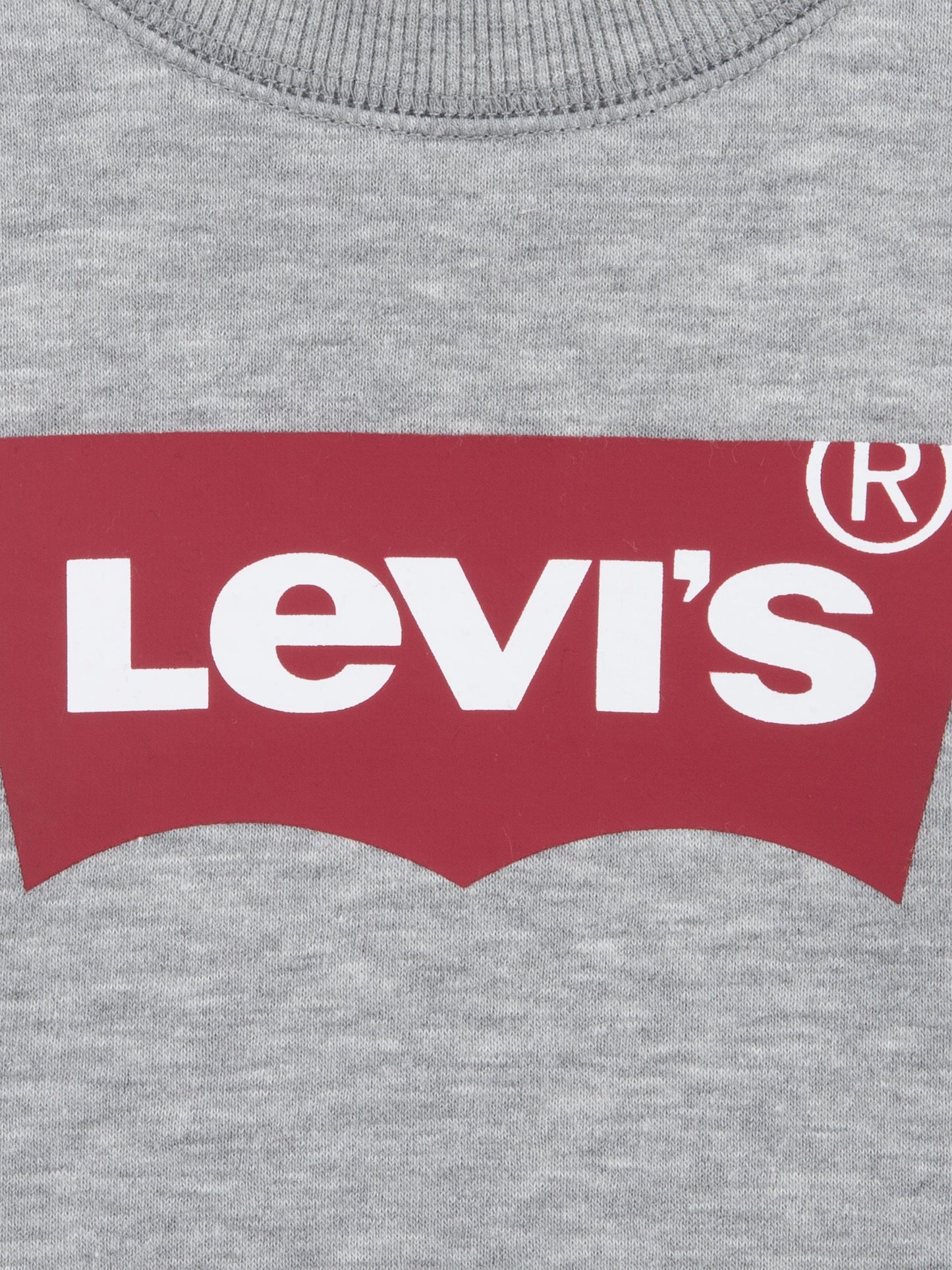 Levi's Boys Batwing Crew Neck Sweatshirt in Grey Childsplay Clothing