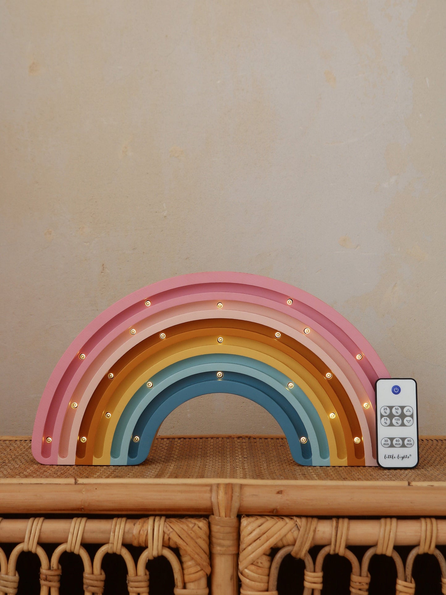 Little Lights Rainbow Lamp in Multicolour (19×37x5.5 cm) Childsplay Clothing