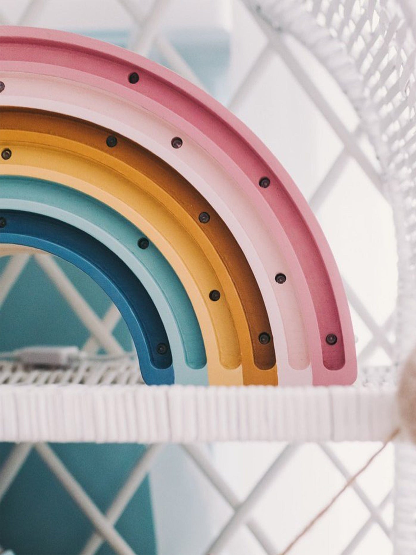 Little Lights Rainbow Lamp in Multicolour (19×37x5.5 cm) Childsplay Clothing