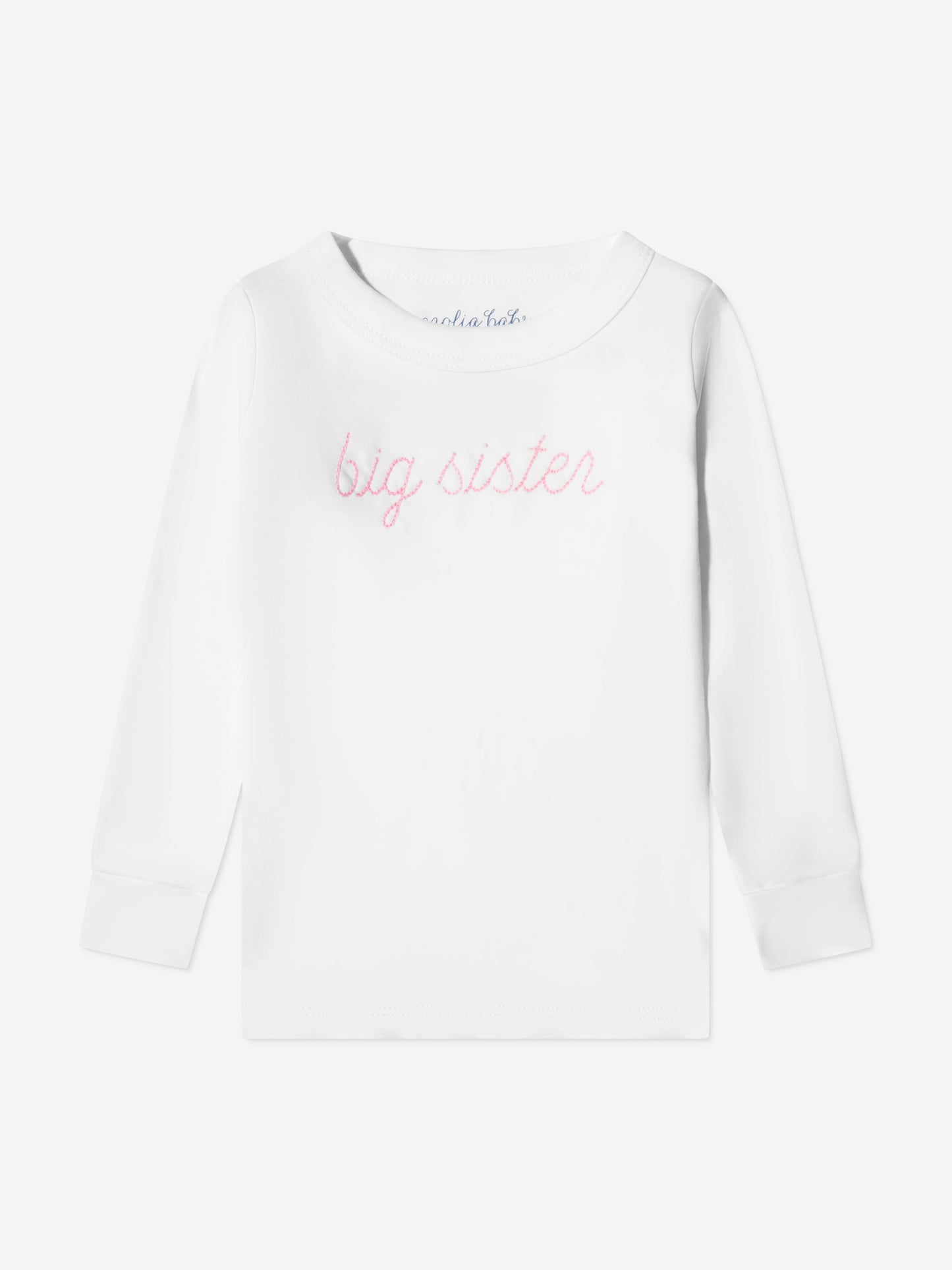 Magnolia Baby Baby Girls Little Sister Pyjamas in Pink Childsplay Clothing