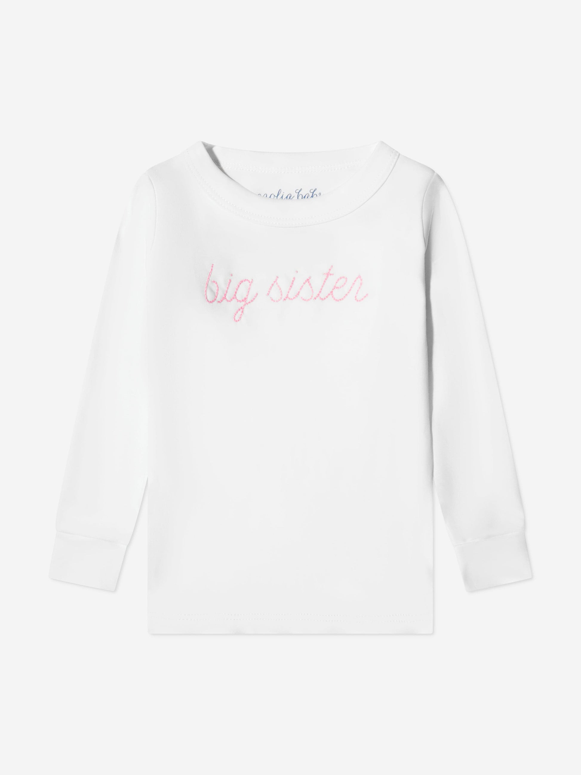 Magnolia Baby Baby Girls Little Sister Pyjamas in Pink Childsplay Clothing