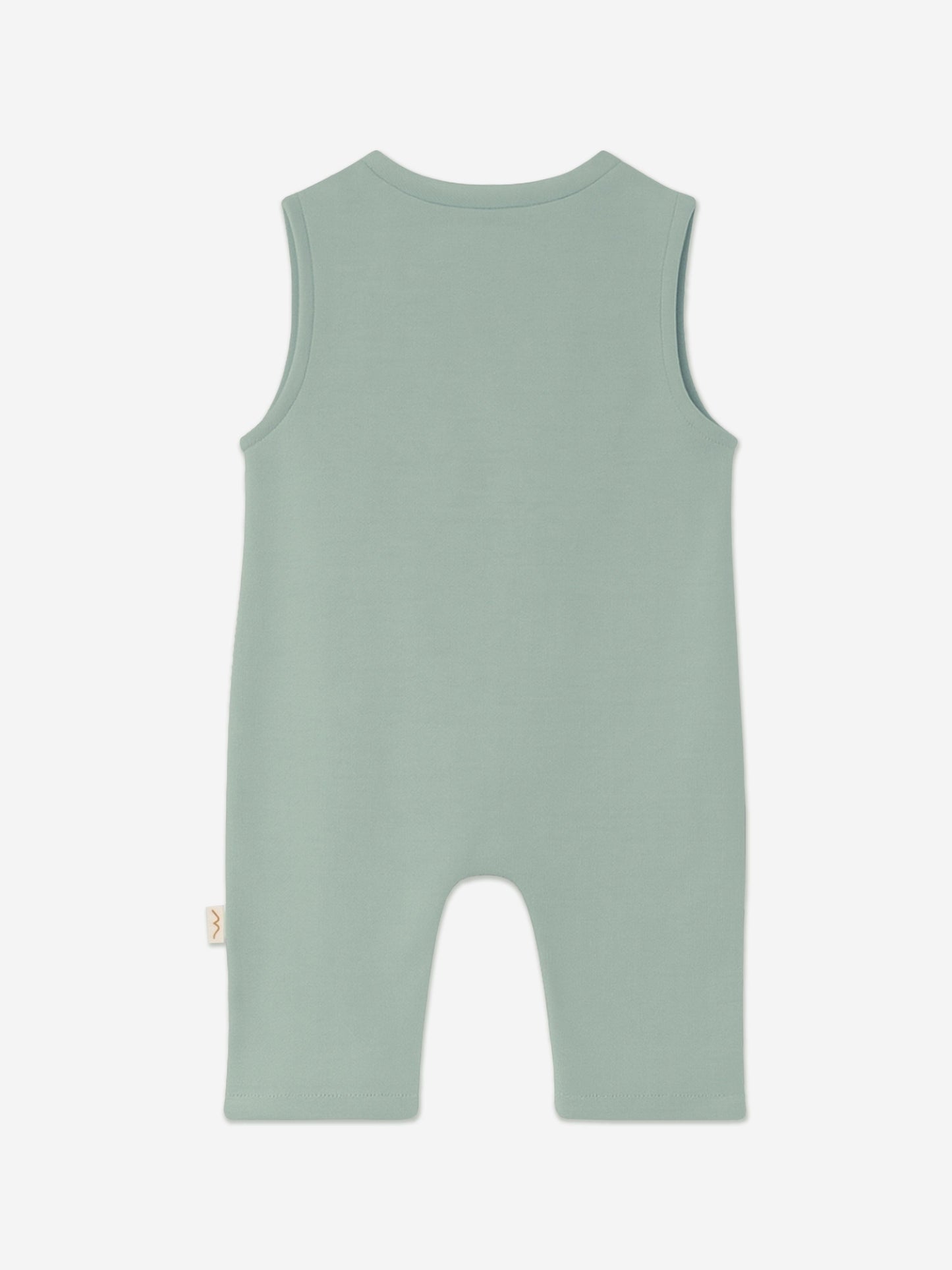 Mininio Baby Organic Cotton Romper in Green Childsplay Clothing