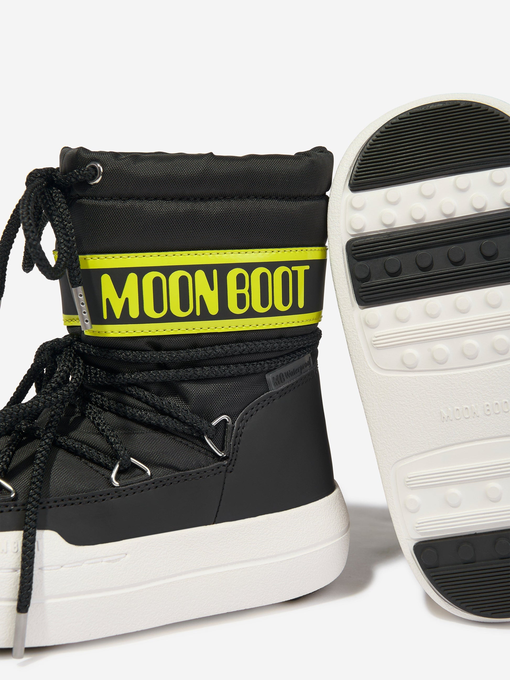 Moon Boot Kids JR Park Boots in Black Childsplay Clothing