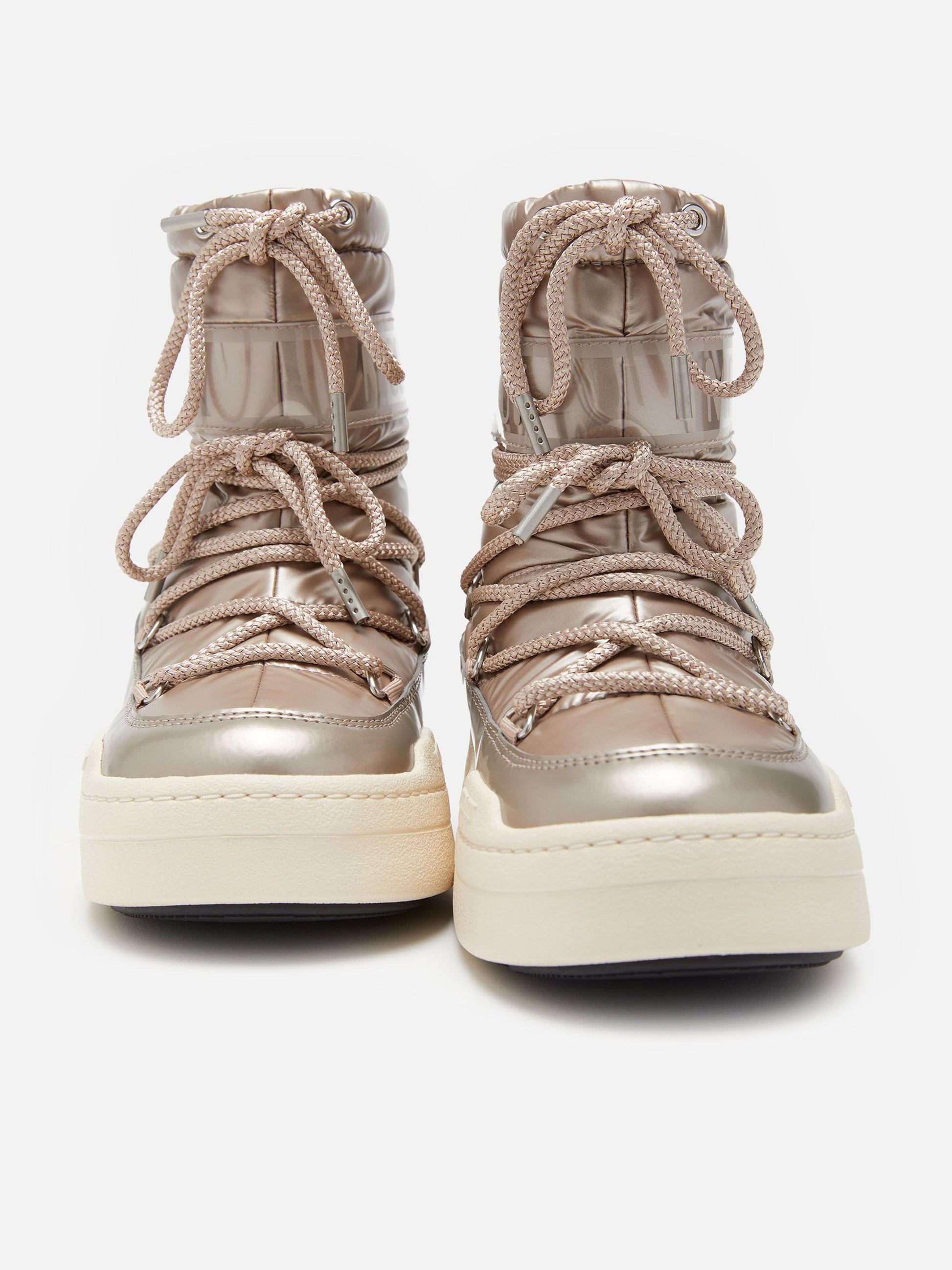Moon Boot Girls JR Park Boots in Rose Gold Childsplay Clothing