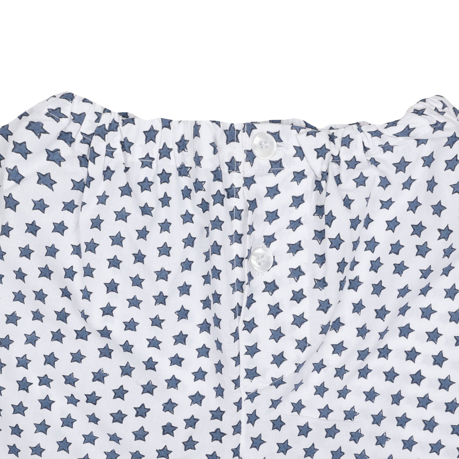 Navy Blue Star Children's Pyjamas Moochic