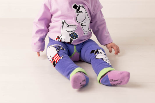 Moomin™ Organic Love Forever Socks Pebble Children’s Store